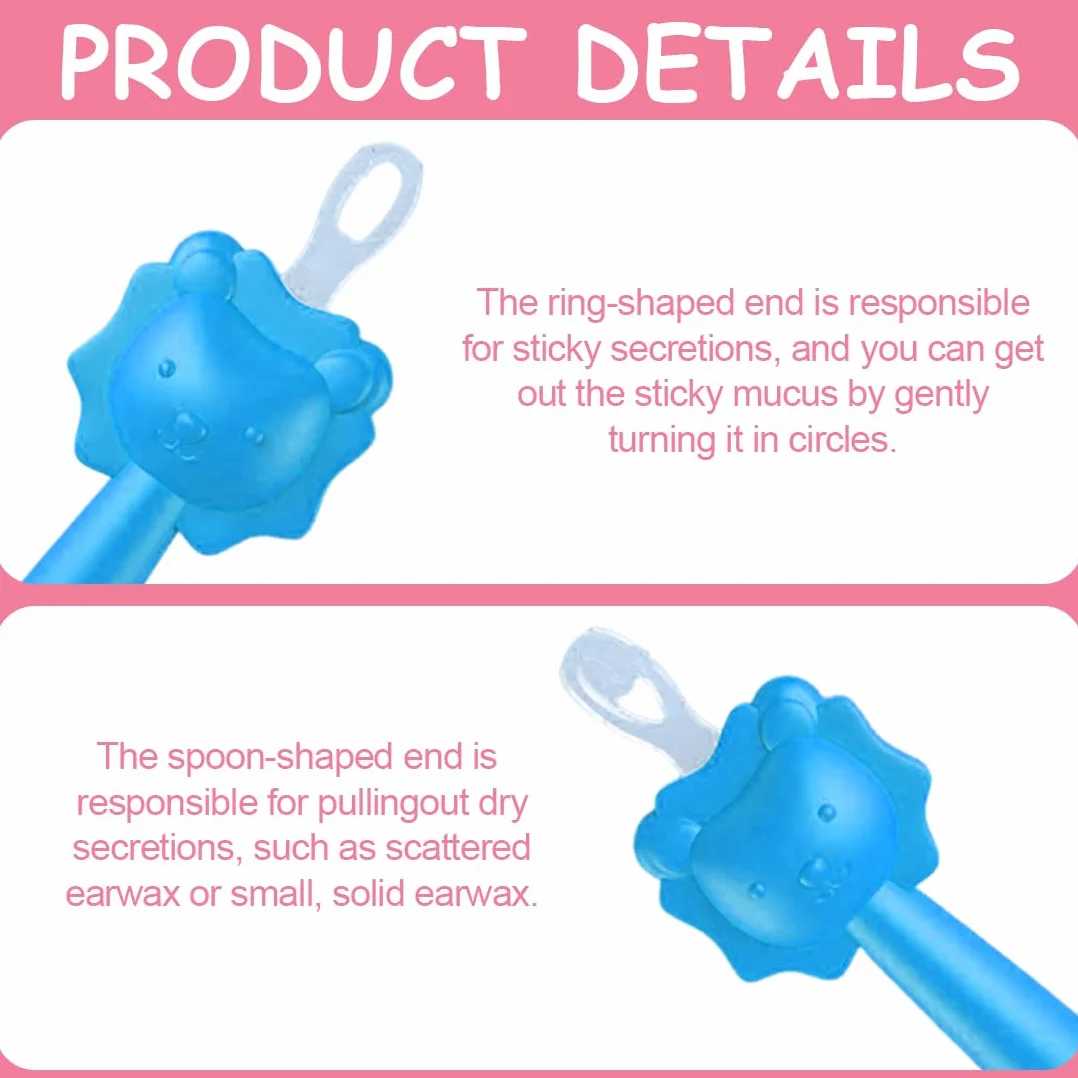 Pinces de nettoyage nasales pour bébé, cure nez bébé, nettoyeur nez, cure oreille enfant