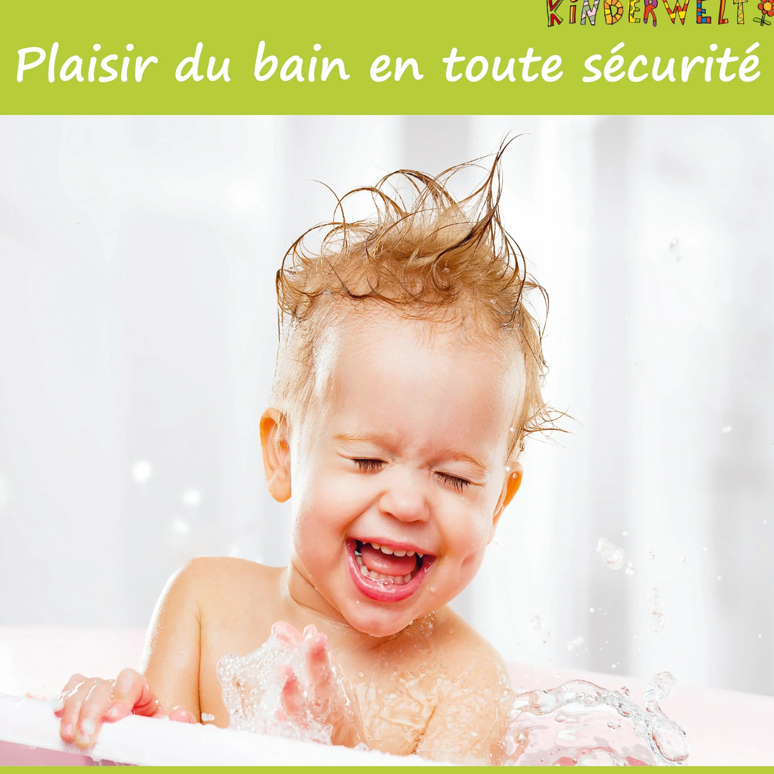 Baignoire pour bébé KiNDERWELT 84 cm Minnie Mouse Disney Sans BPA Rose