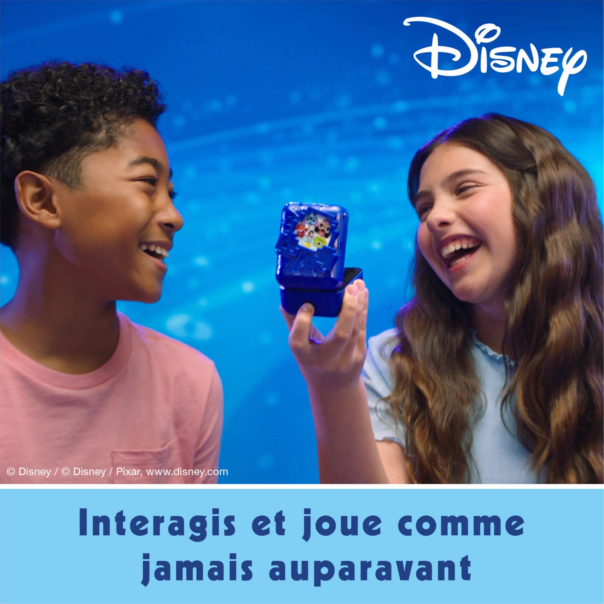 Bitzee Disney - Animal Interactif Digital 3D avec 30 Compagnons Électroniques - Sons Réactions et Jeux pour Enfant 5+