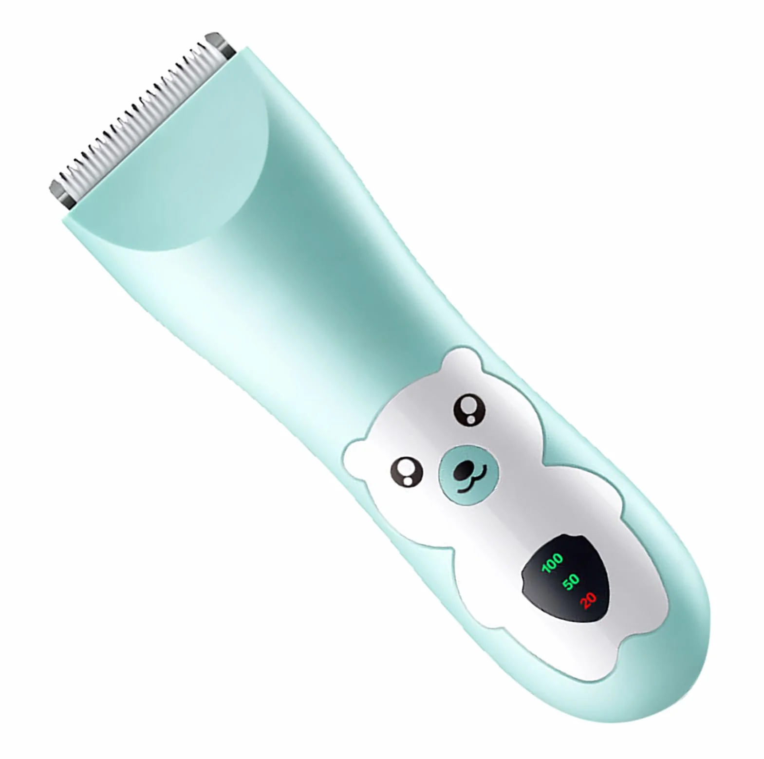Tondeuses à Cheveux pour Bébé, Kit de Coupe Silencieux avec Peignes