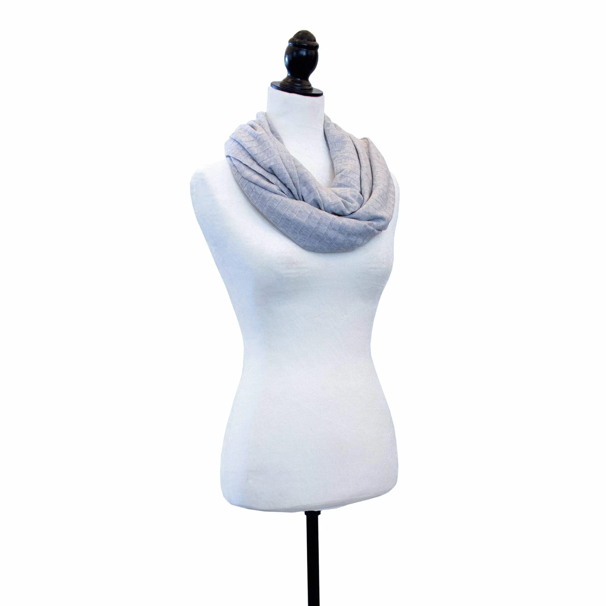 Chicco Écharpe d'allaitement Boppy Infinity 17 cm Gris