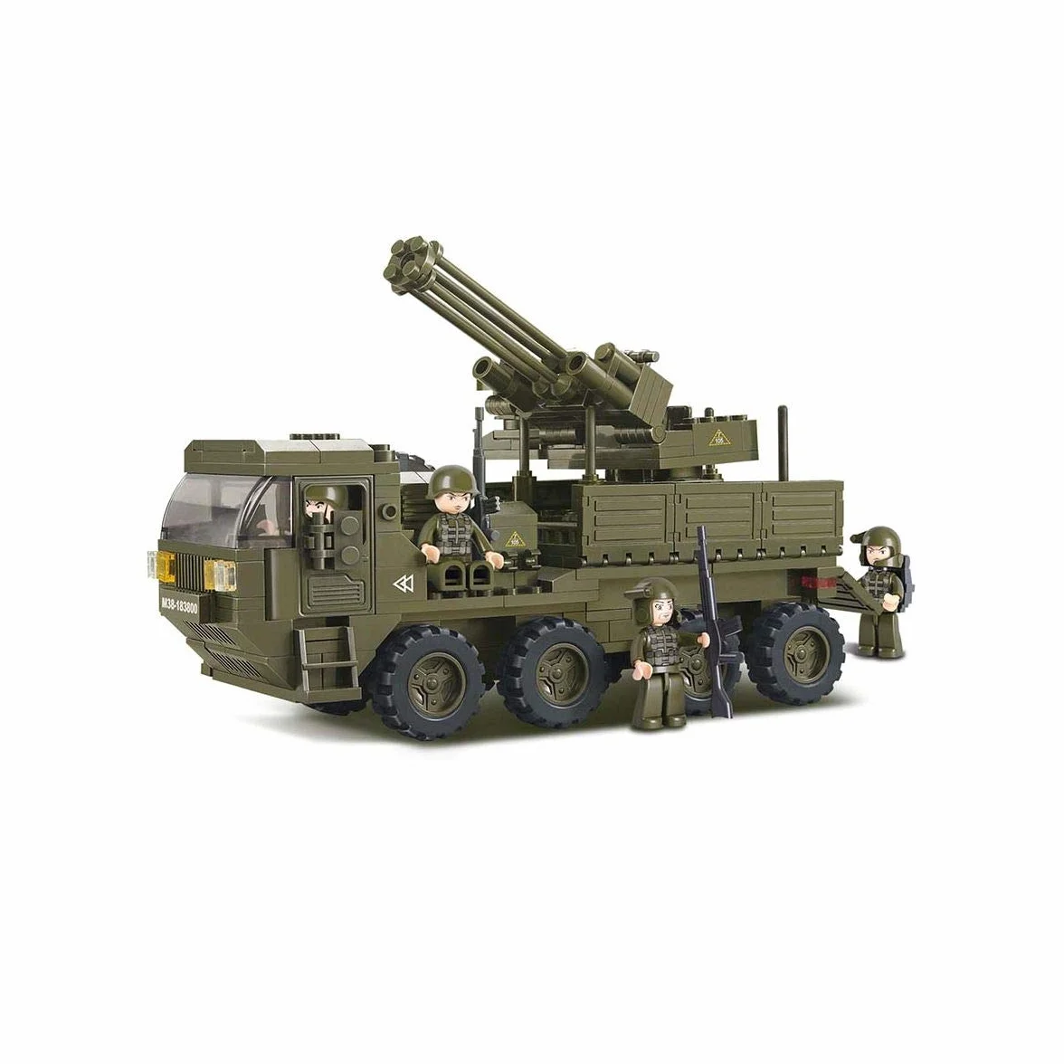 Sluban Army M38-B0302 Camion Batterie Anti-aérienne
