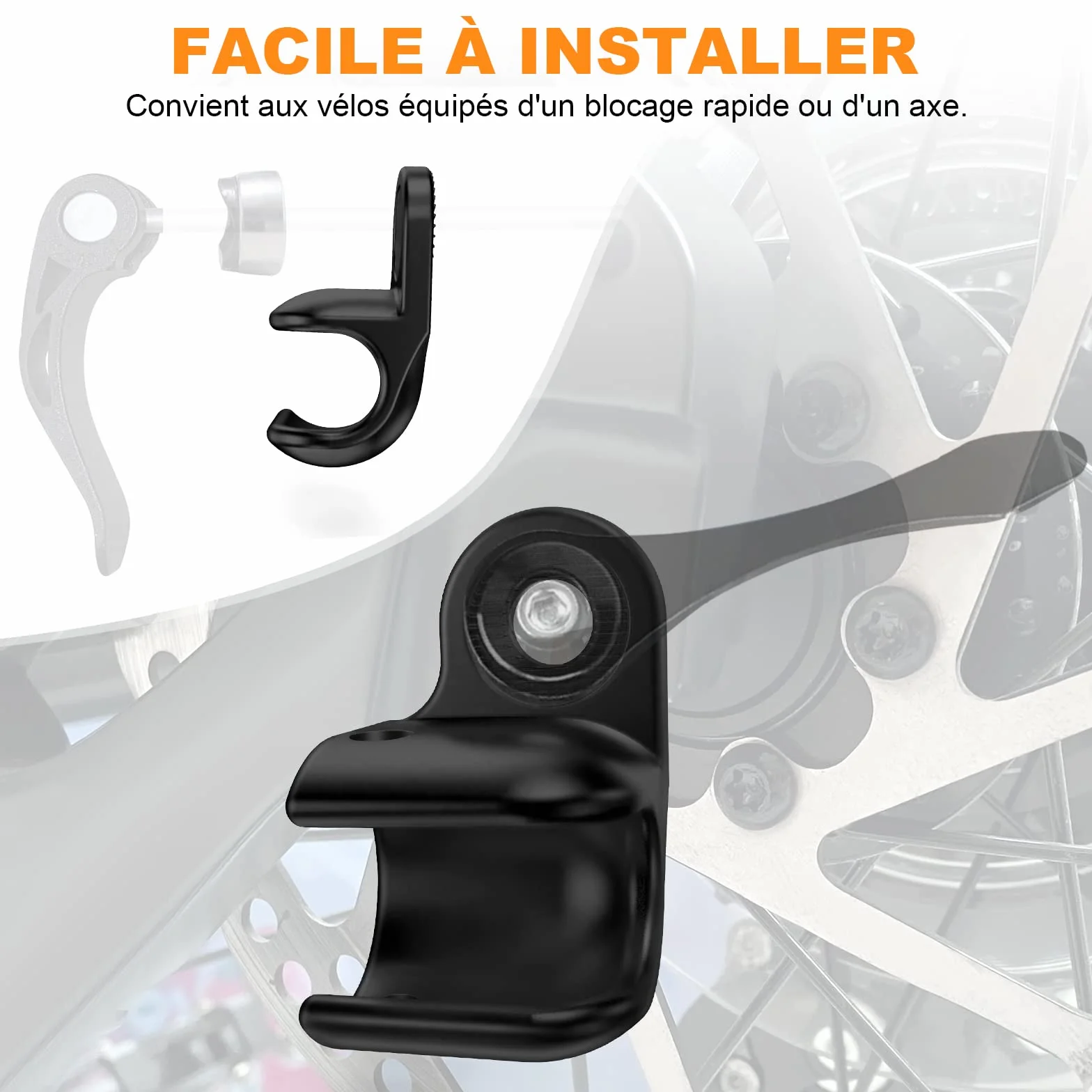 Embrayage de remorque Thule Attelage d'essieu vélo Noir