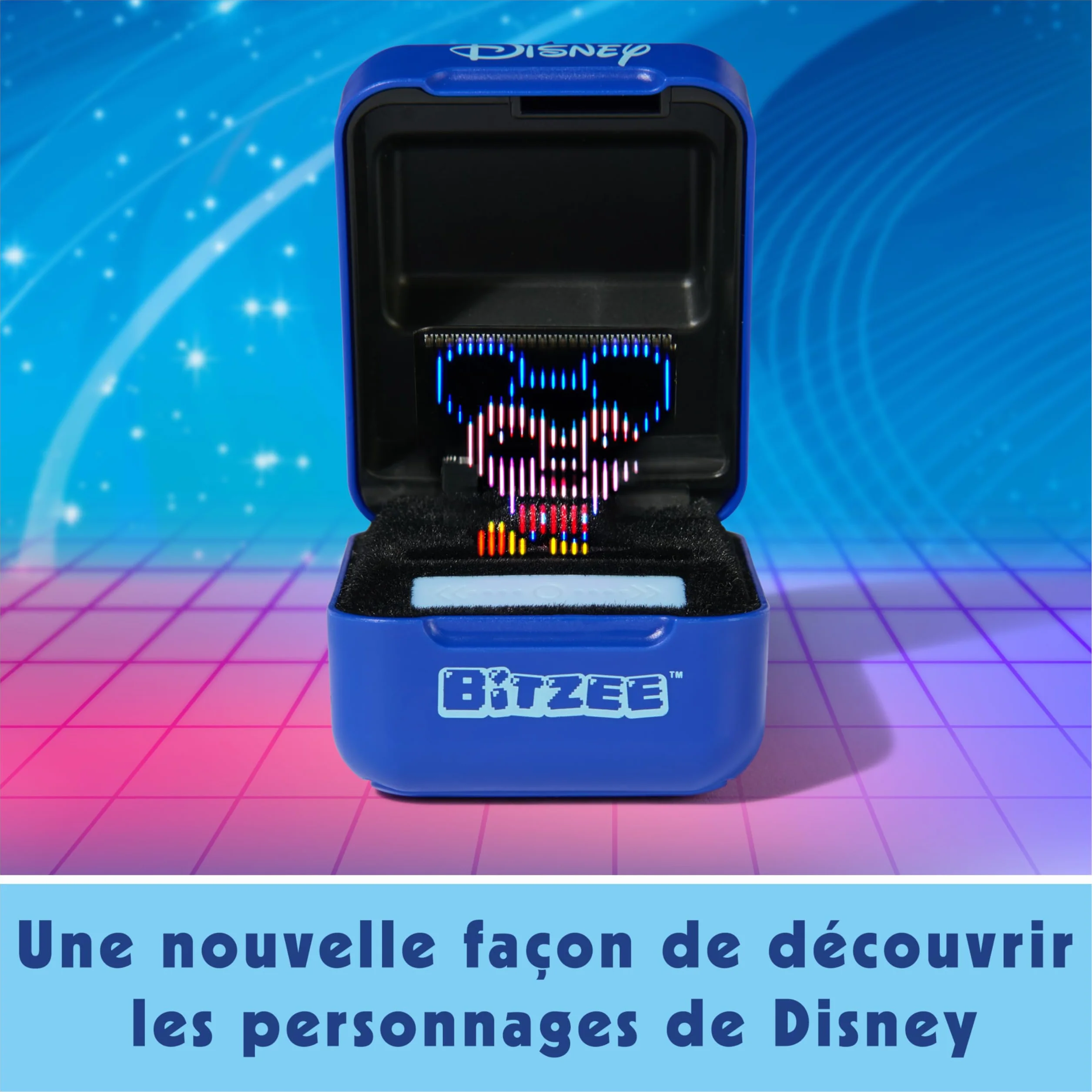 Bitzee Disney - Animal Interactif Digital 3D avec 30 Compagnons Électroniques - Sons Réactions et Jeux pour Enfant 5+