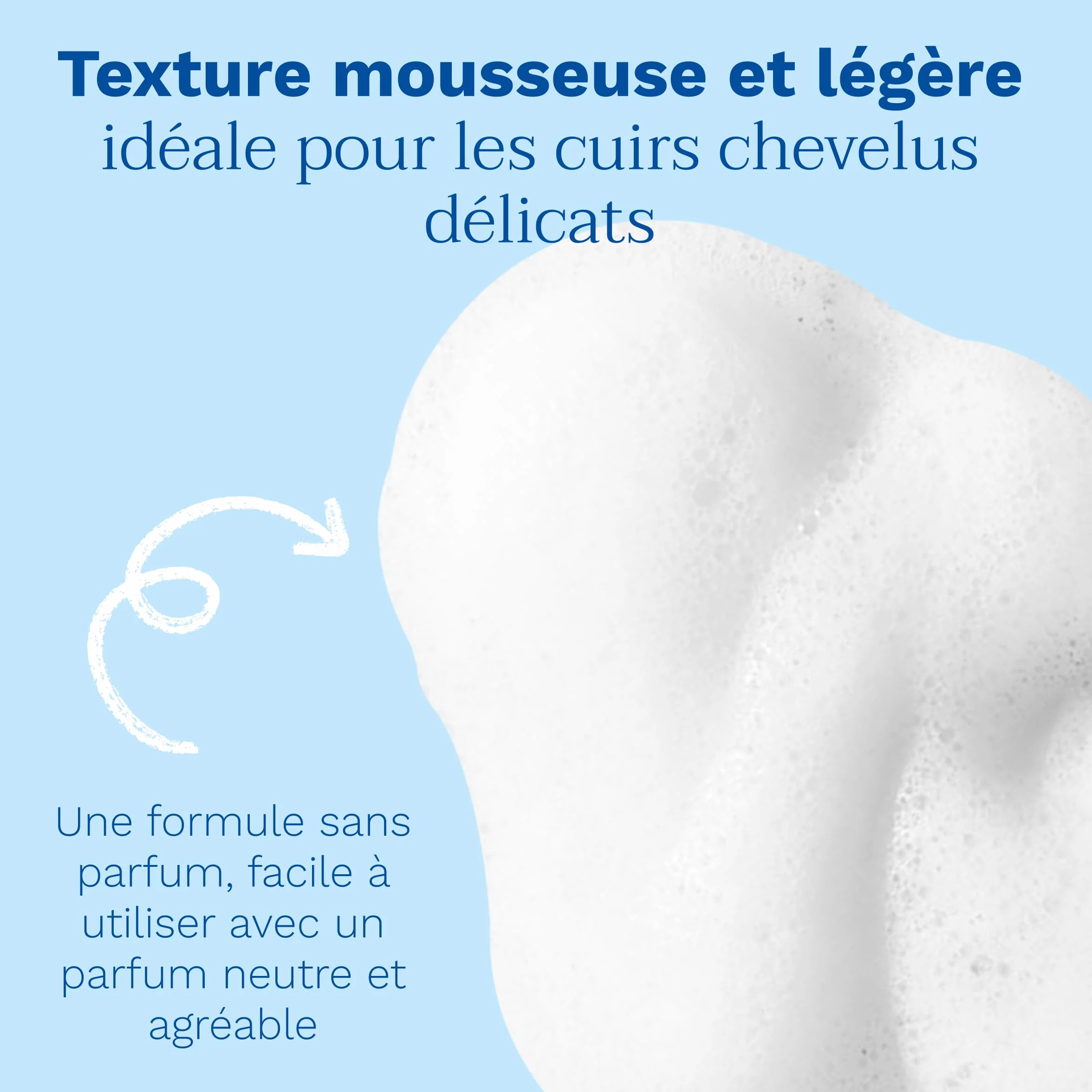 Mustela Shampoing Mousse Nourrisson Nettoyage Doux Anti-Croûtes de Lait 99% Ingrédients Naturels sans Parfum