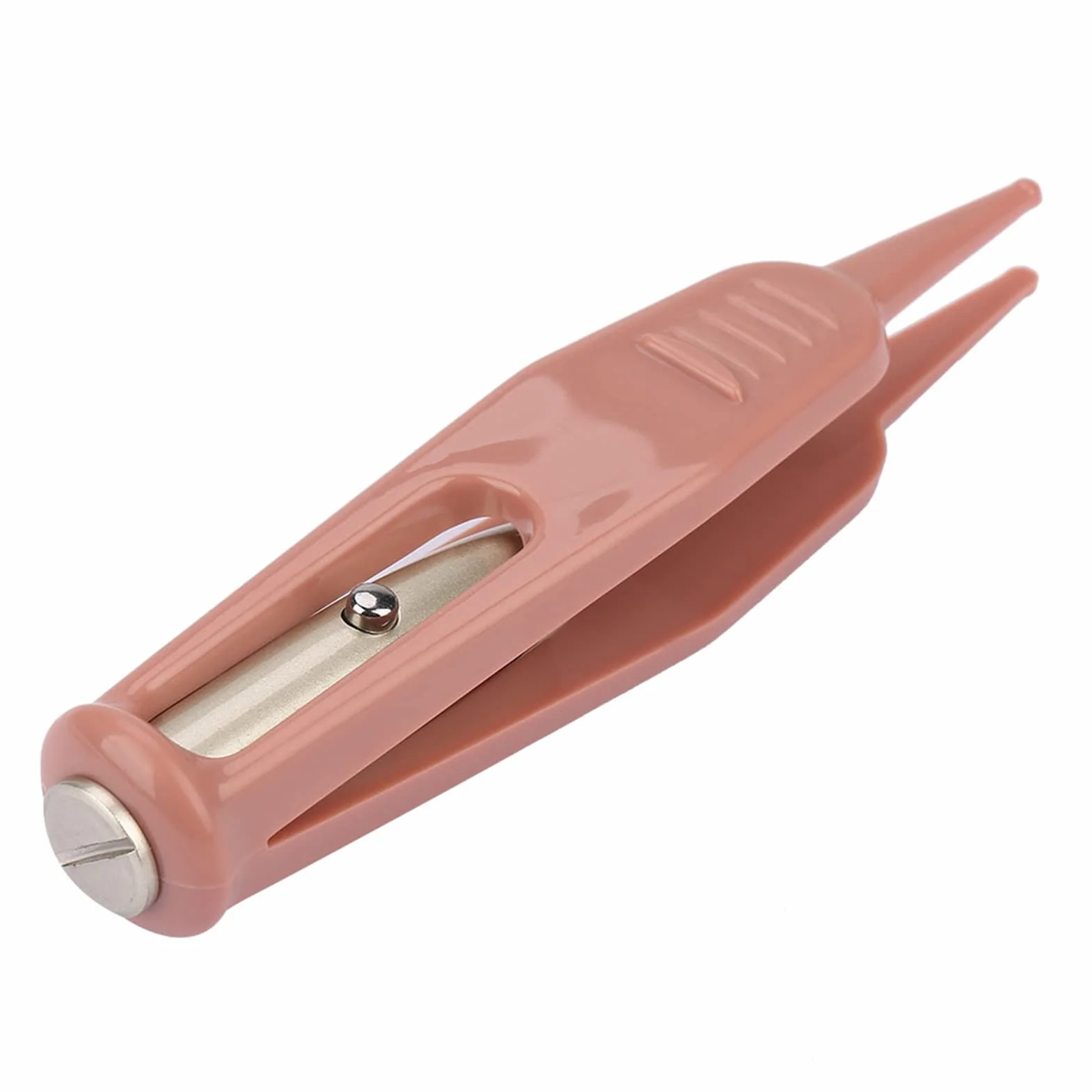 Pince à épiler bébé nez LED, pince à lumière plastique soins bébé