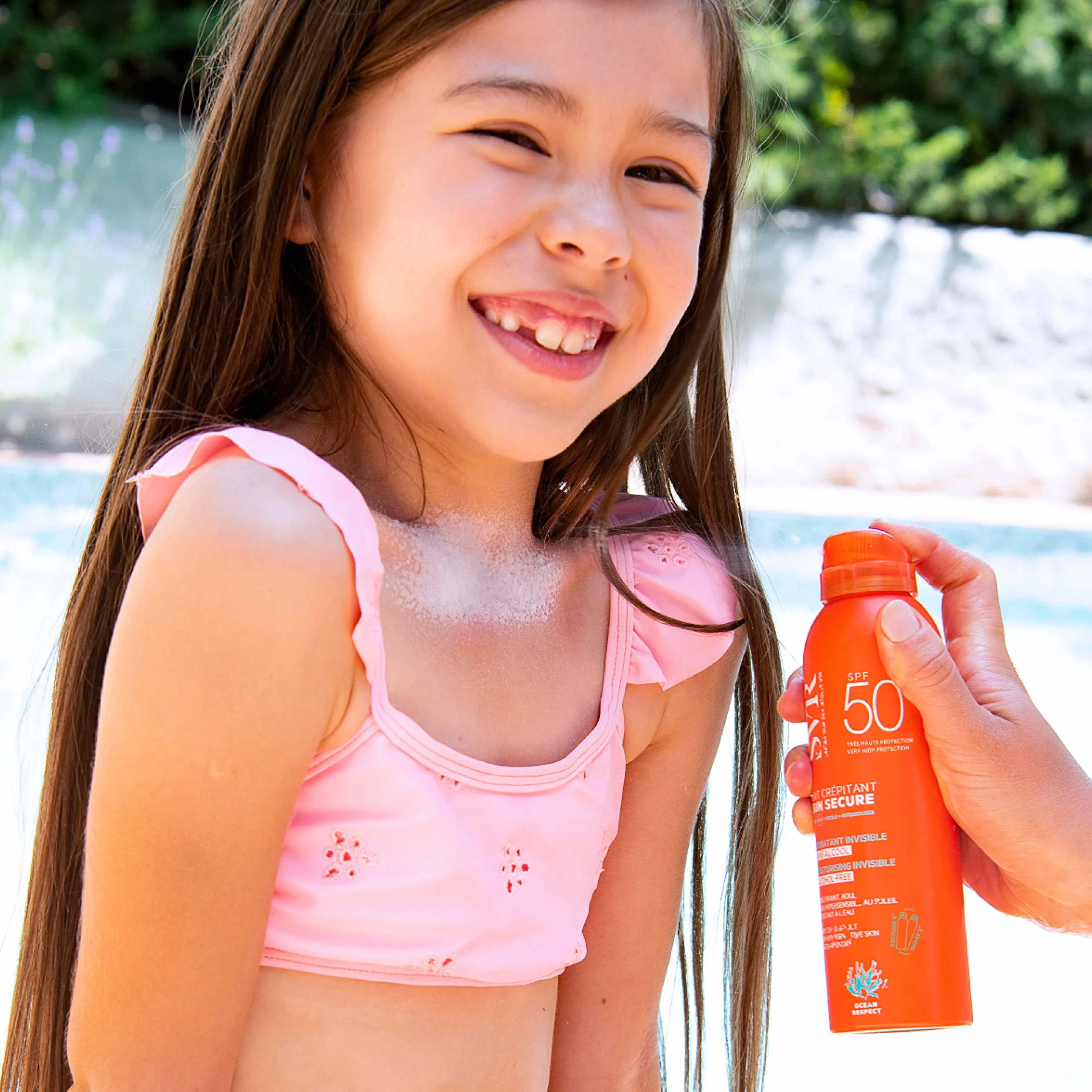 SVR Sun Secure Lait Crépitant SPF50+ Lait solaire hydratant invisible Très haute protection UVA UVB 200 ml