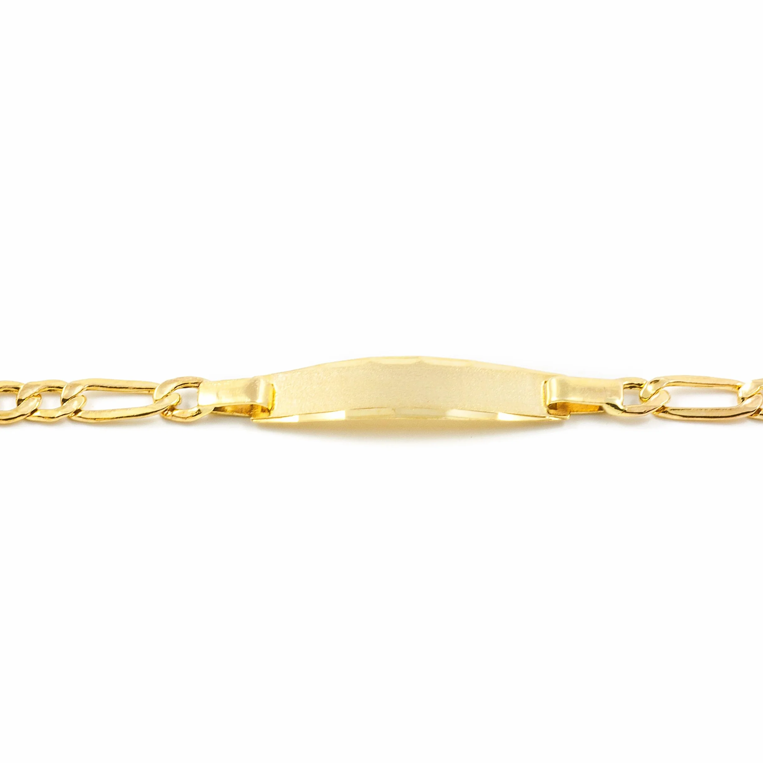 Monde Petit Bracelet Enfant Or Jaune 9 Carats Coffret Cadeau Certificat