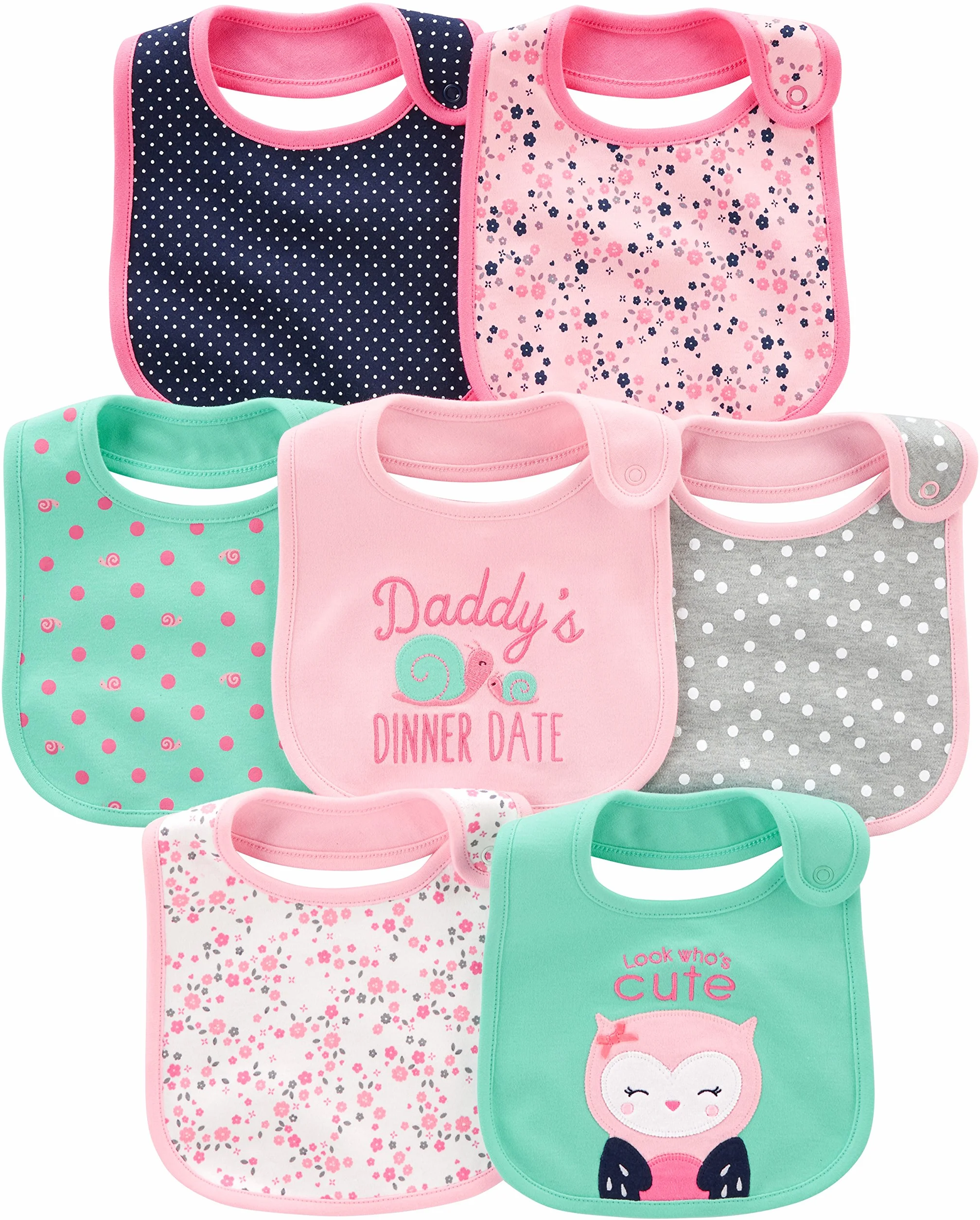 Simple Joys by Carter's Bibs d'allaitement 7 pièces Ensemble accessoire hiver
