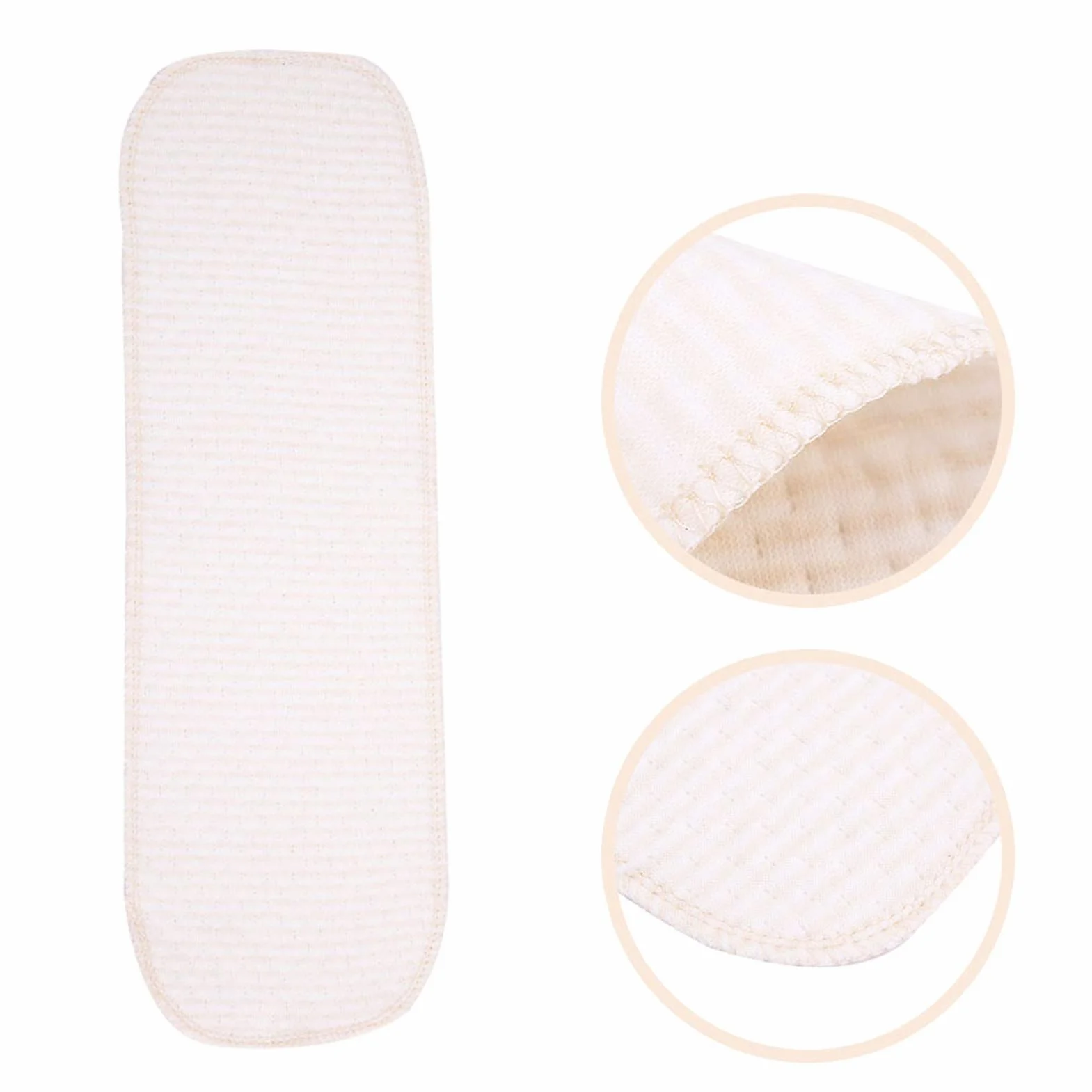 Couches Bébé Coton Doux Respirant Bonne Absorption D'eau Réutilisables Lavables 10 Pcs