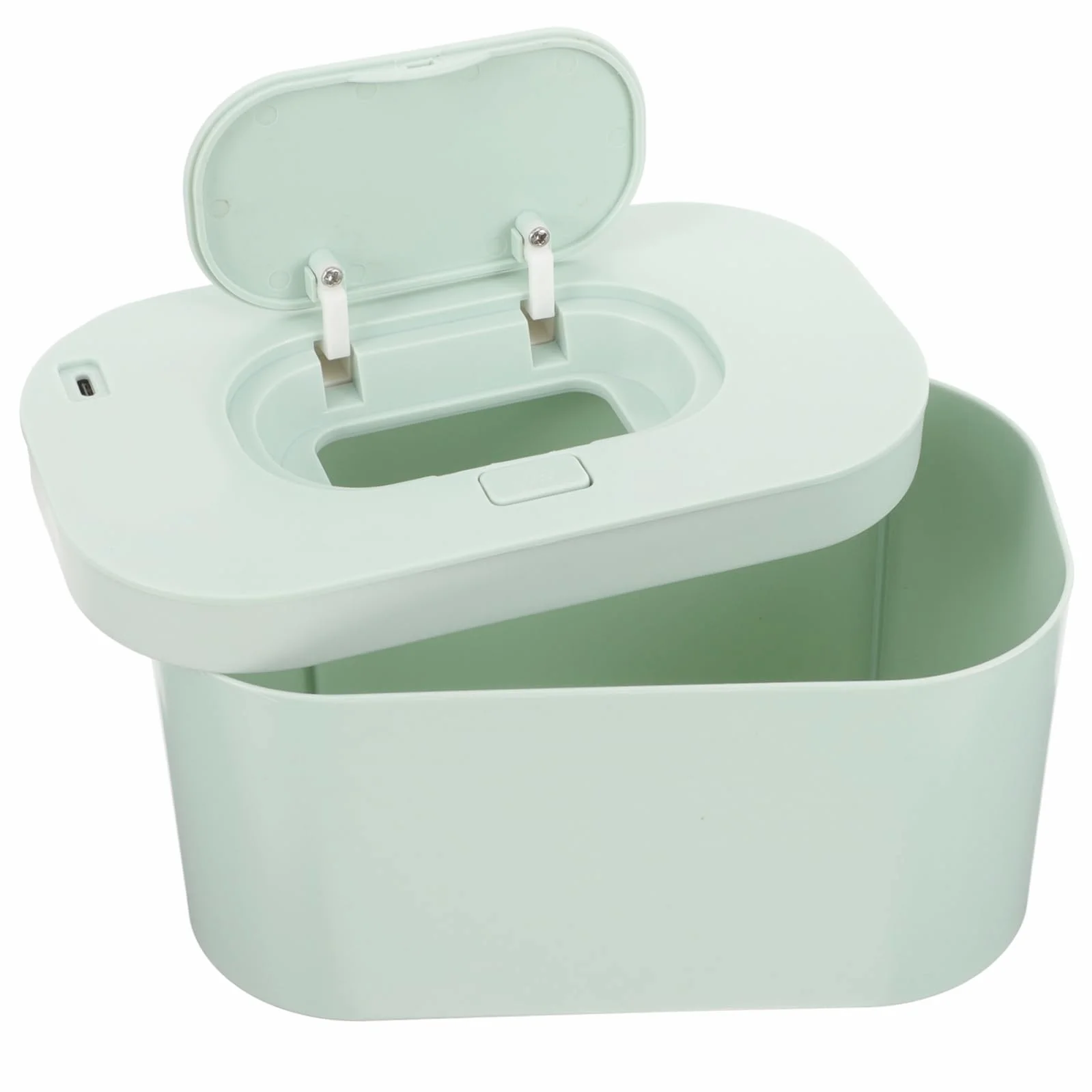 Ciieeo Chauffe-lingettes Portable pour Bébé Chauffage sans Fil USB, Design Compact Vert