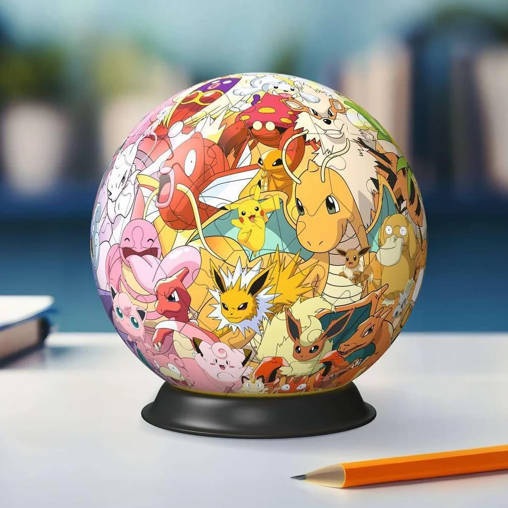 Ravensburger Puzzle 3D Ball Pokémon 72 pièces 13 cm 11595