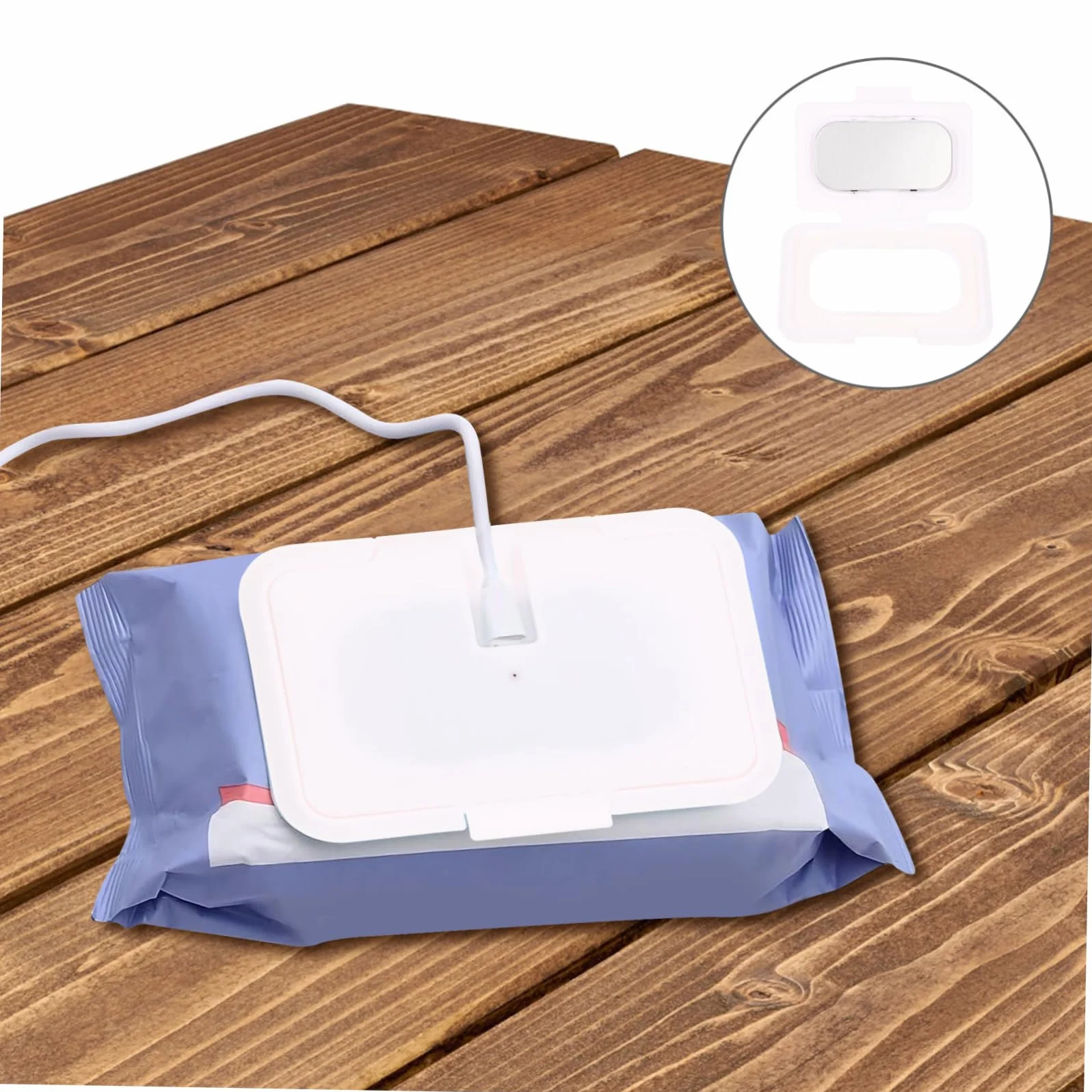 Ipetboom Chauffe-lingettes USB Portable pour Lingettes Humides Bébé