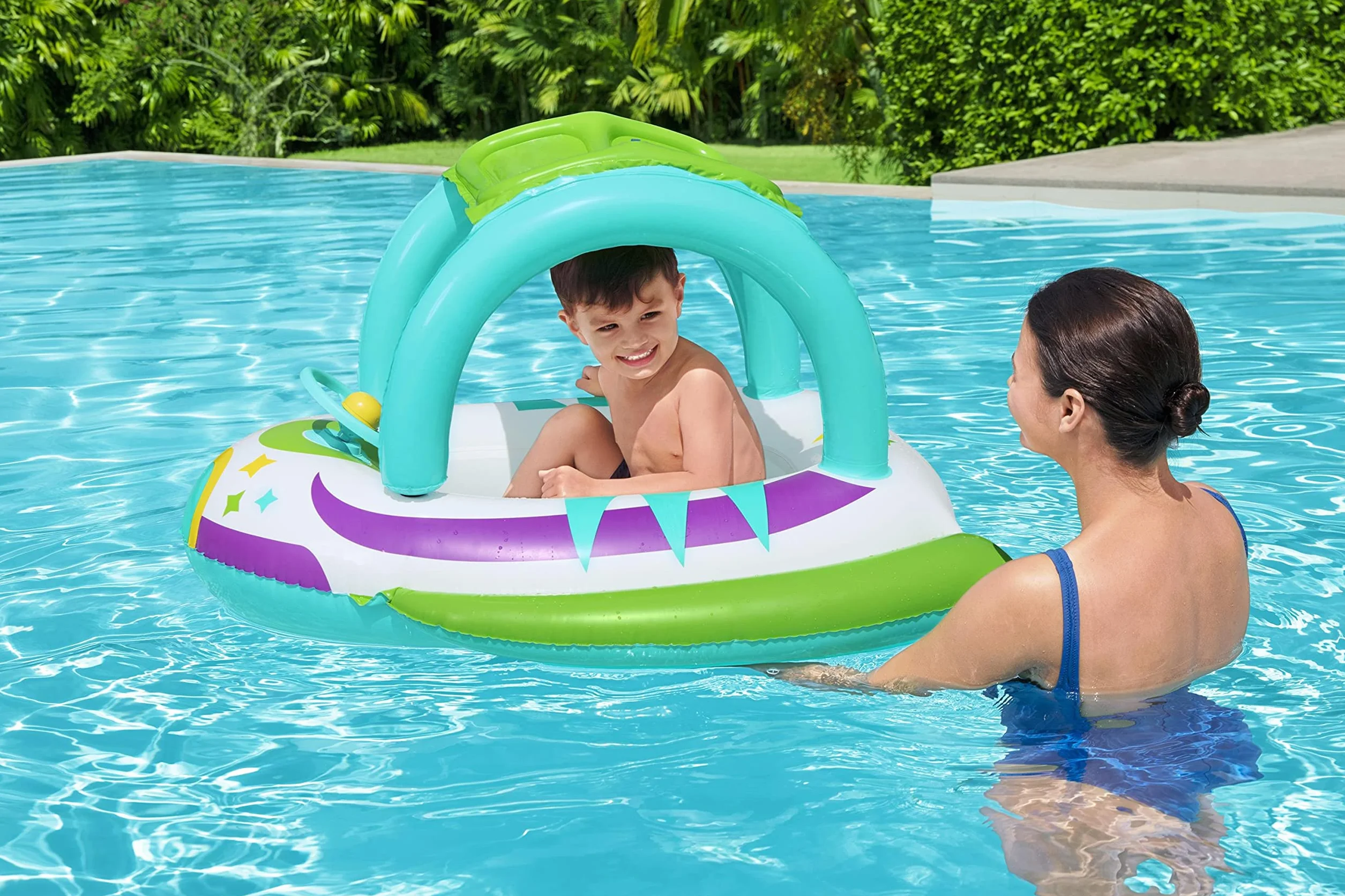Bestway Inflatable Fox Float for Kids Swimming Pool Toy