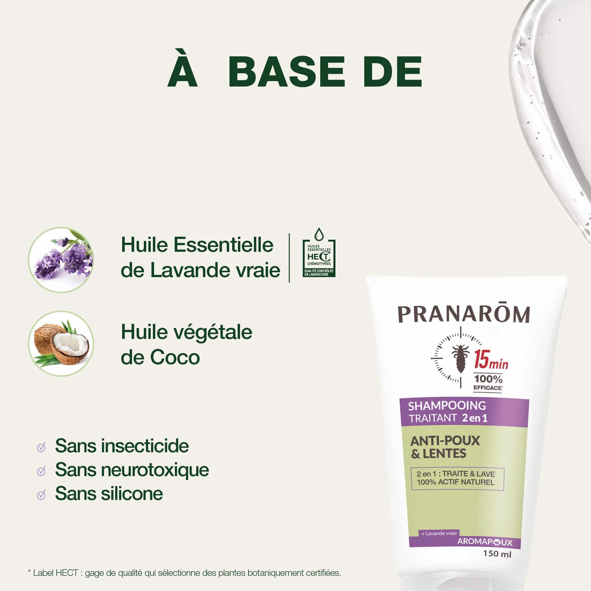 Pranarôm Aromapoux Shampooing traitant 2 en 1