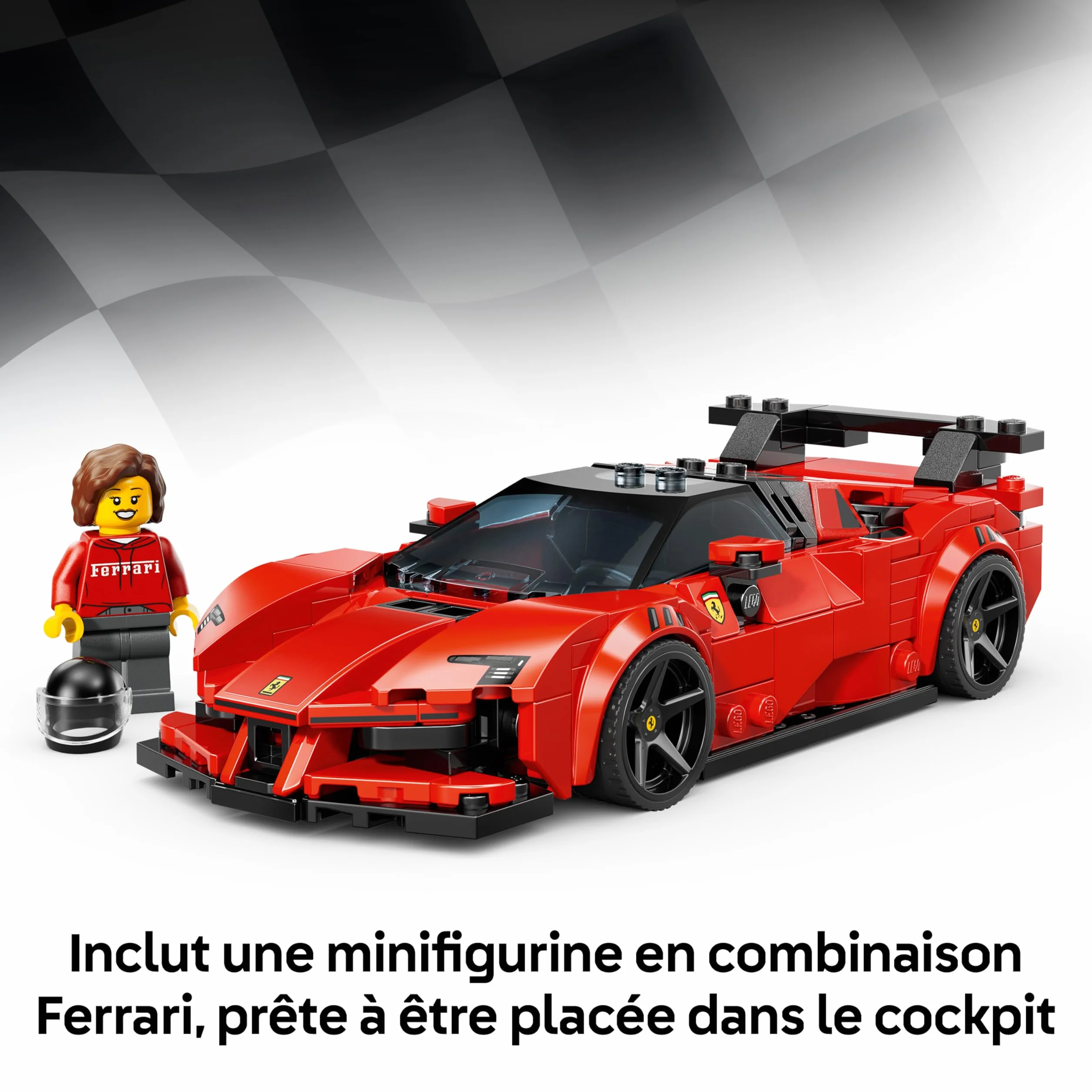 LEGO Speed Champions Ferrari SF90 XX Stradale Voiture de Course 77254 Jouet pour Garçon 9 Ans