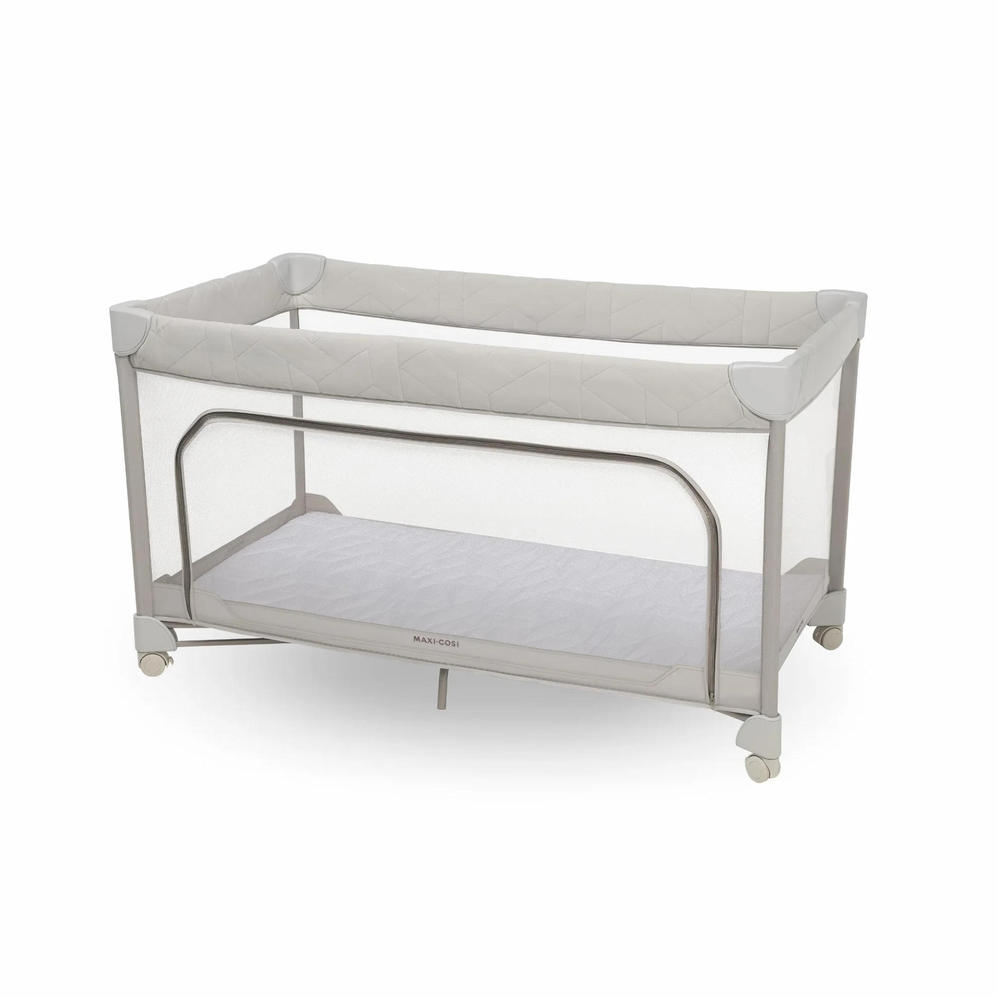 Maxi-Cosi Merlin Lit Parapluie Bébé 2-en-1 0-4 A 18 kg Pliable Matelas CloudCore 120 x 60 cm Elegance Beige