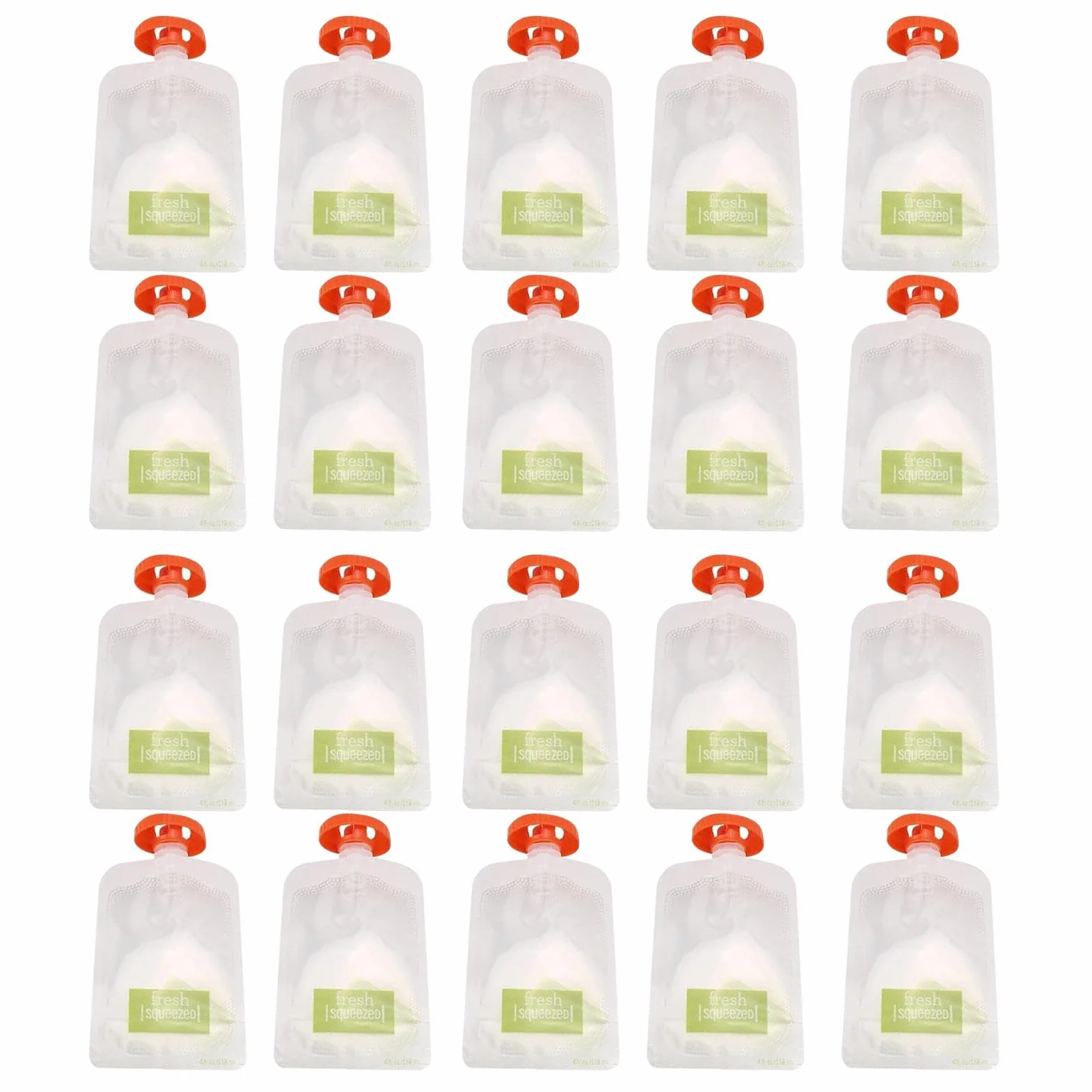Station De Compression Pour Aliments Pour Bébé Machine À Sachets Fraîchement Pressés (20 Sacs)