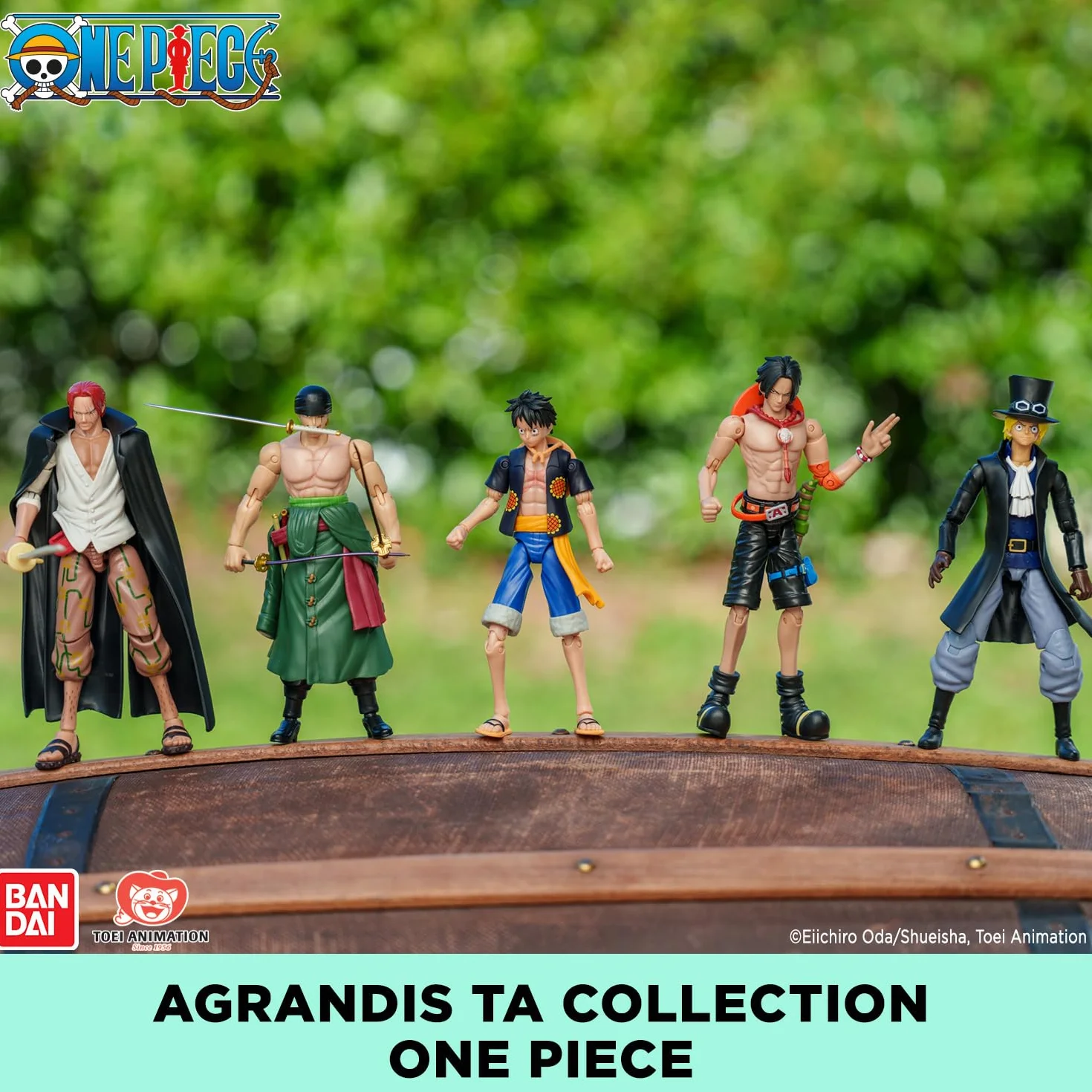 BANDAI Anime Heroes One Piece Figurine Roronoa Zoro 17 cm Three Sword Style Manga Articulée 3 Épées Officielle Jouet Enfant 4 Ans+