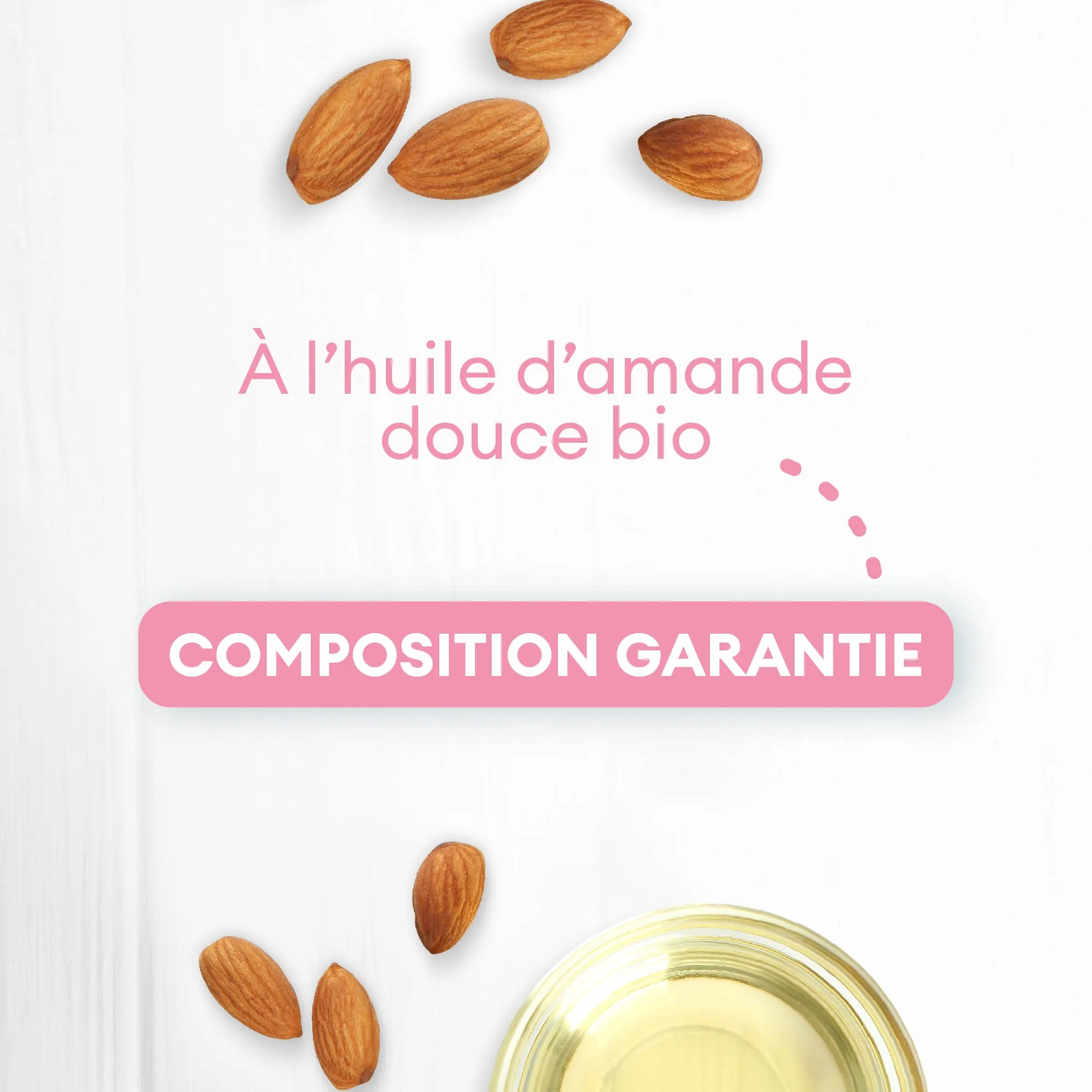 Cadum Bébé Gel Nettoyant Corps et Cheveux à l'Huile d'Amandes Douces Bio 750ml