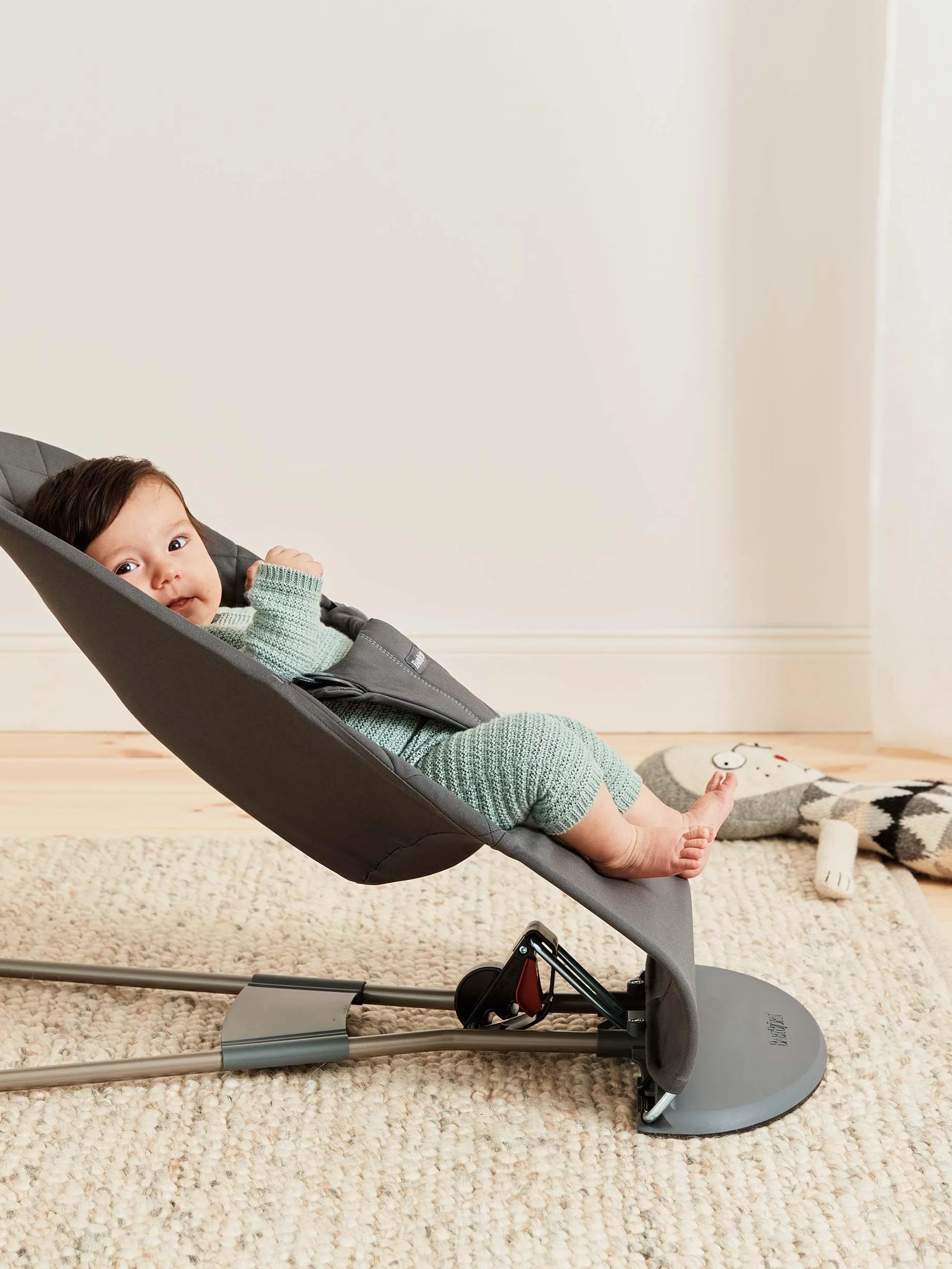 BabyBjörn Transat Bliss Tissé Matelassage classique Anthracite