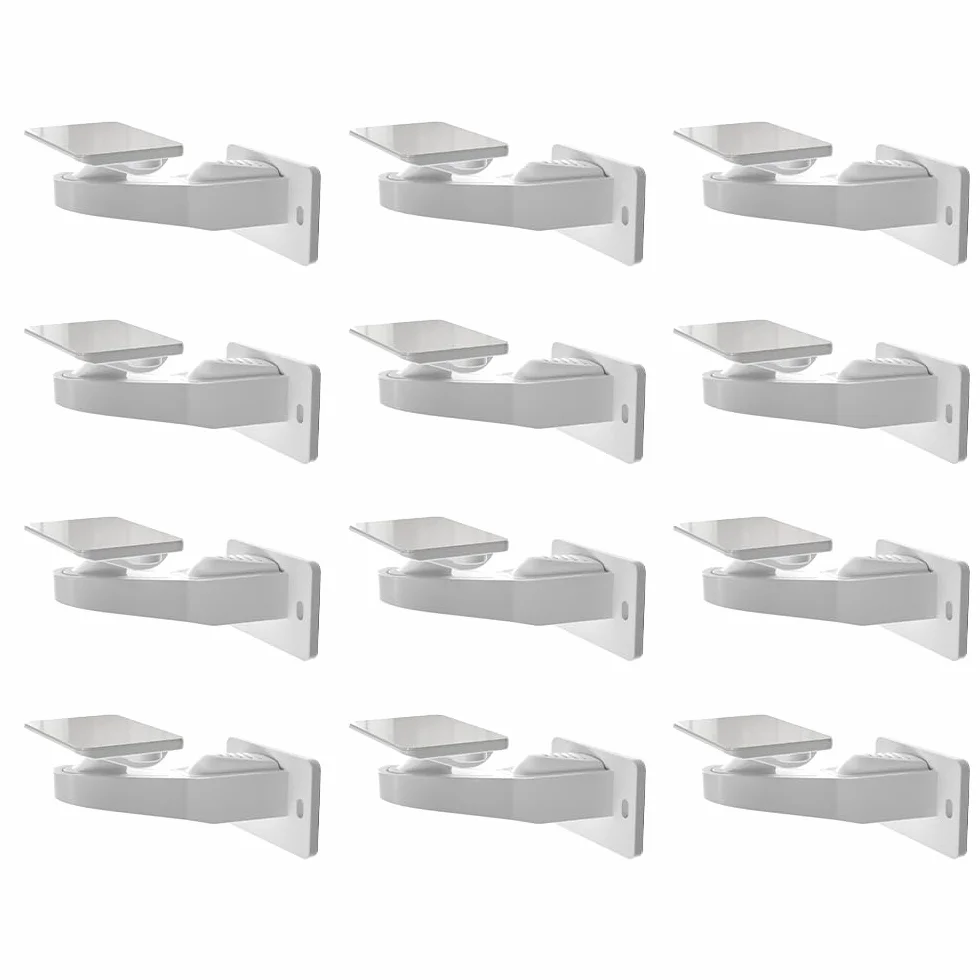 SAFELON 12 Pièces Serrures d’armoire de sécurité pour bébé à l’épreuve des enfants avec vis (Blanc)