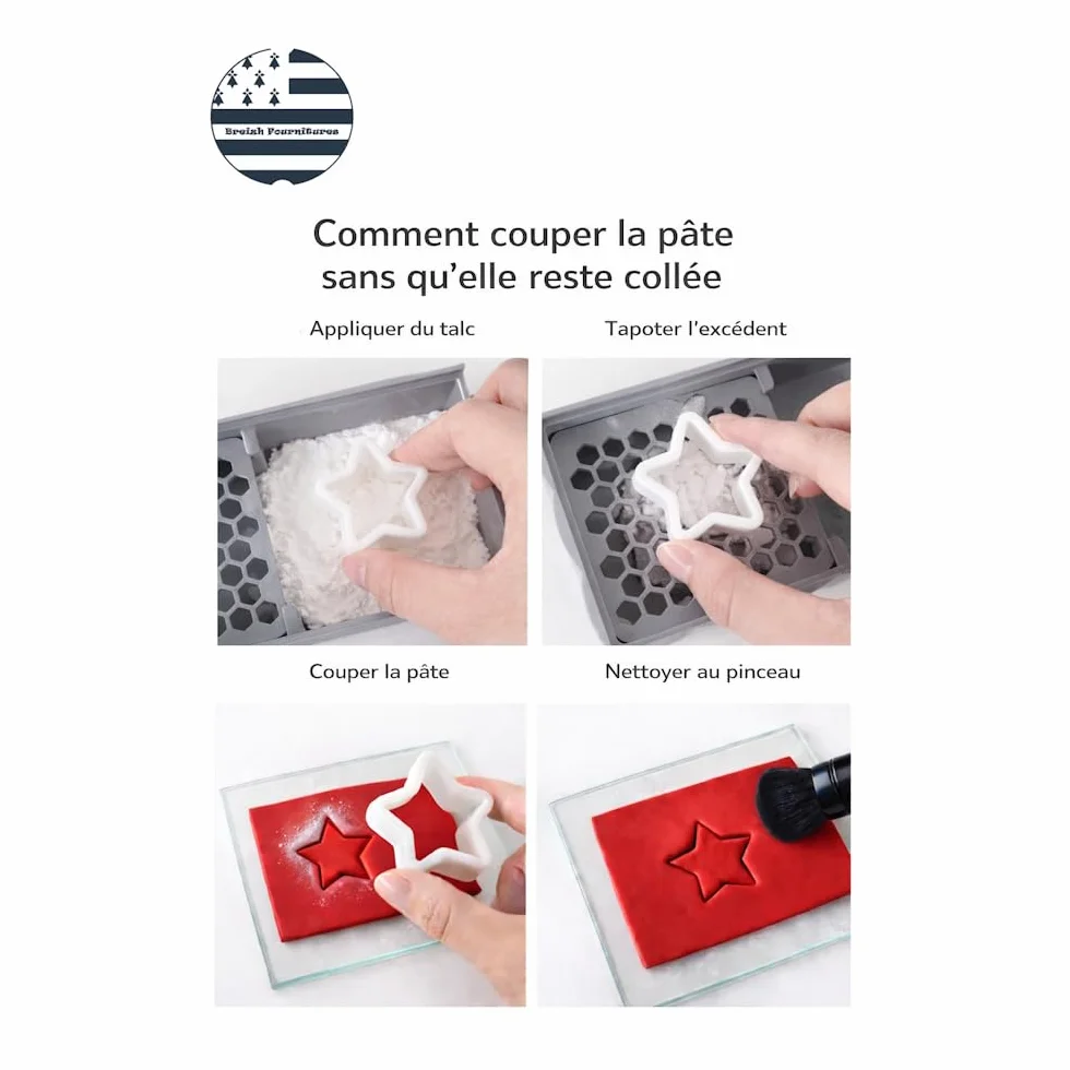 KBC Emporte-pièce Fleur Pâte Polymère Outil Création DIY