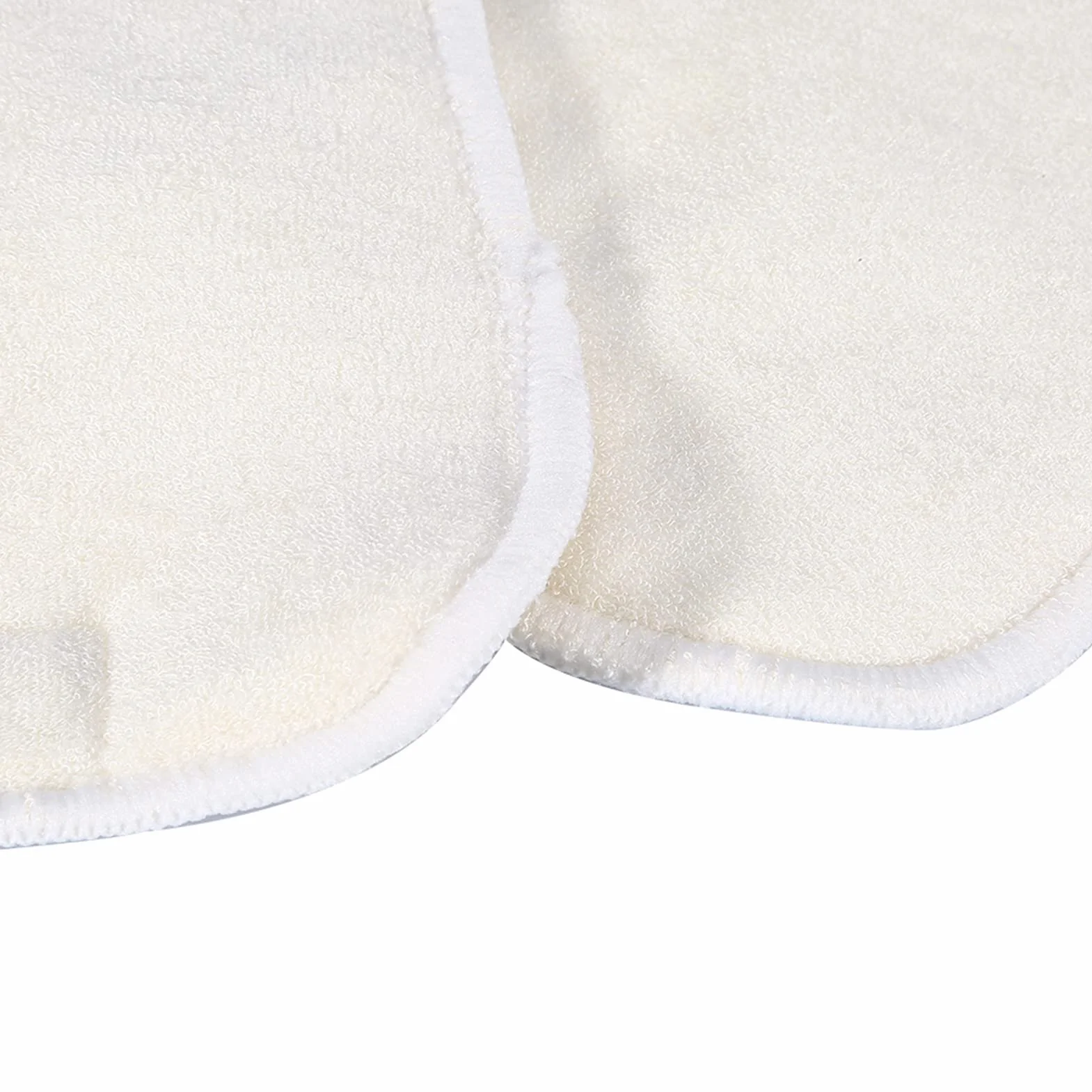 Inserts de Couches Jetables en Fibre de Bambou pour Soins de l'Incontinence