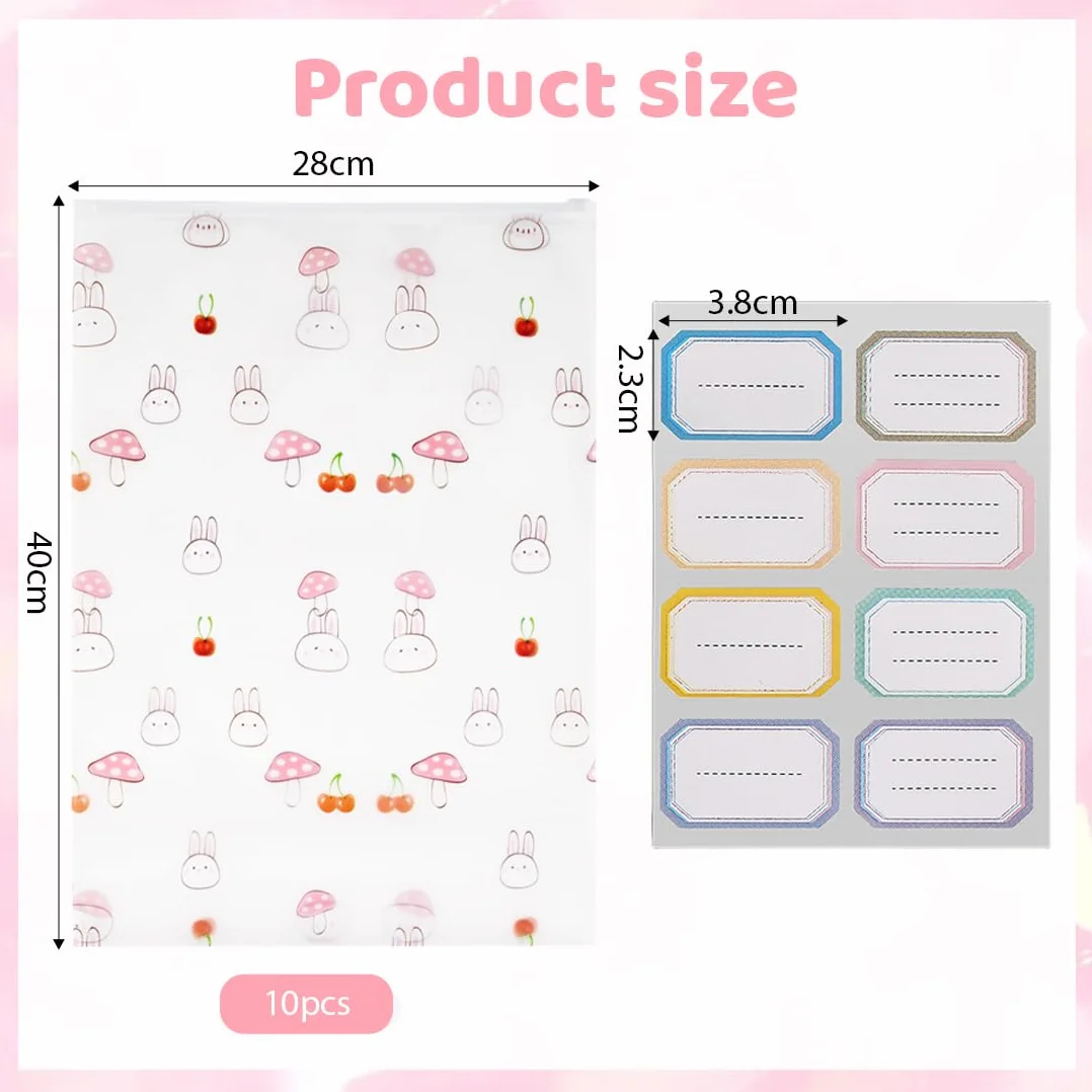 Sachets de rangement pour bébé hôpital réutilisables 10 pièces pour voyages piscine sport maternelle
