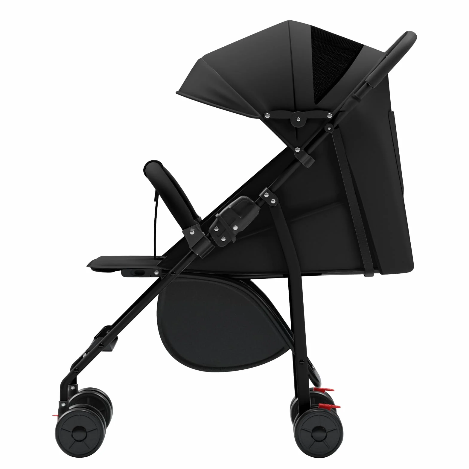 Poussette canne compacte Ingenious Noir 47x72x97cm de la naissance à 4 ans 25 kg