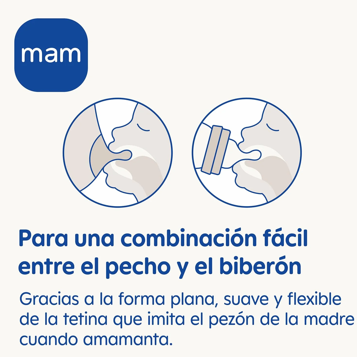 MAM Tétine Silicone 6m+ 2 u. MAMA105