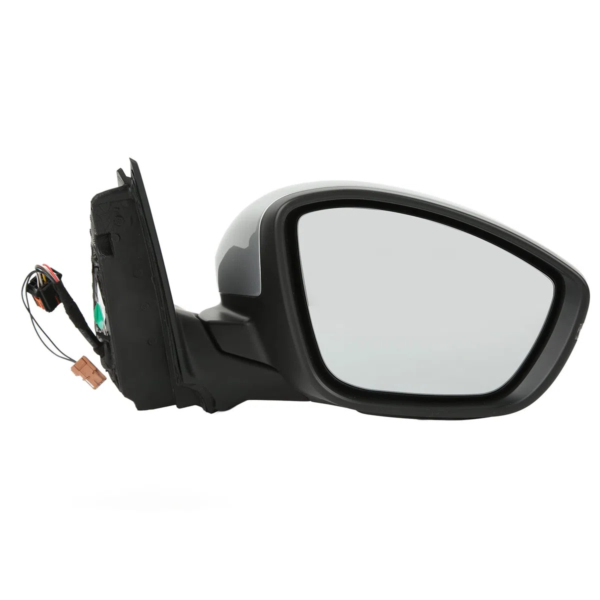 Miroir de vue arrière torvexe, verre de rétroviseur latéral, remplacement de 2008 P24C 2019+ côté droit Imagerie claire couleur