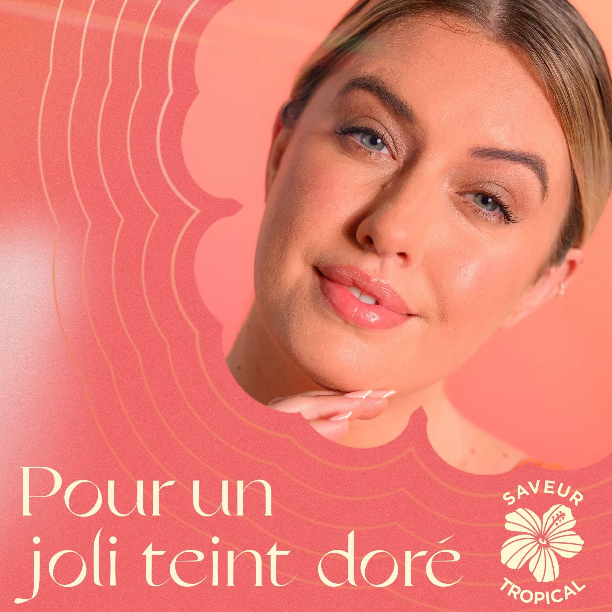 Hawaiian Tropic Brume huile sèche Glowing Protection SPF 15 UVA UVB Écran solaire en spray 177 ml