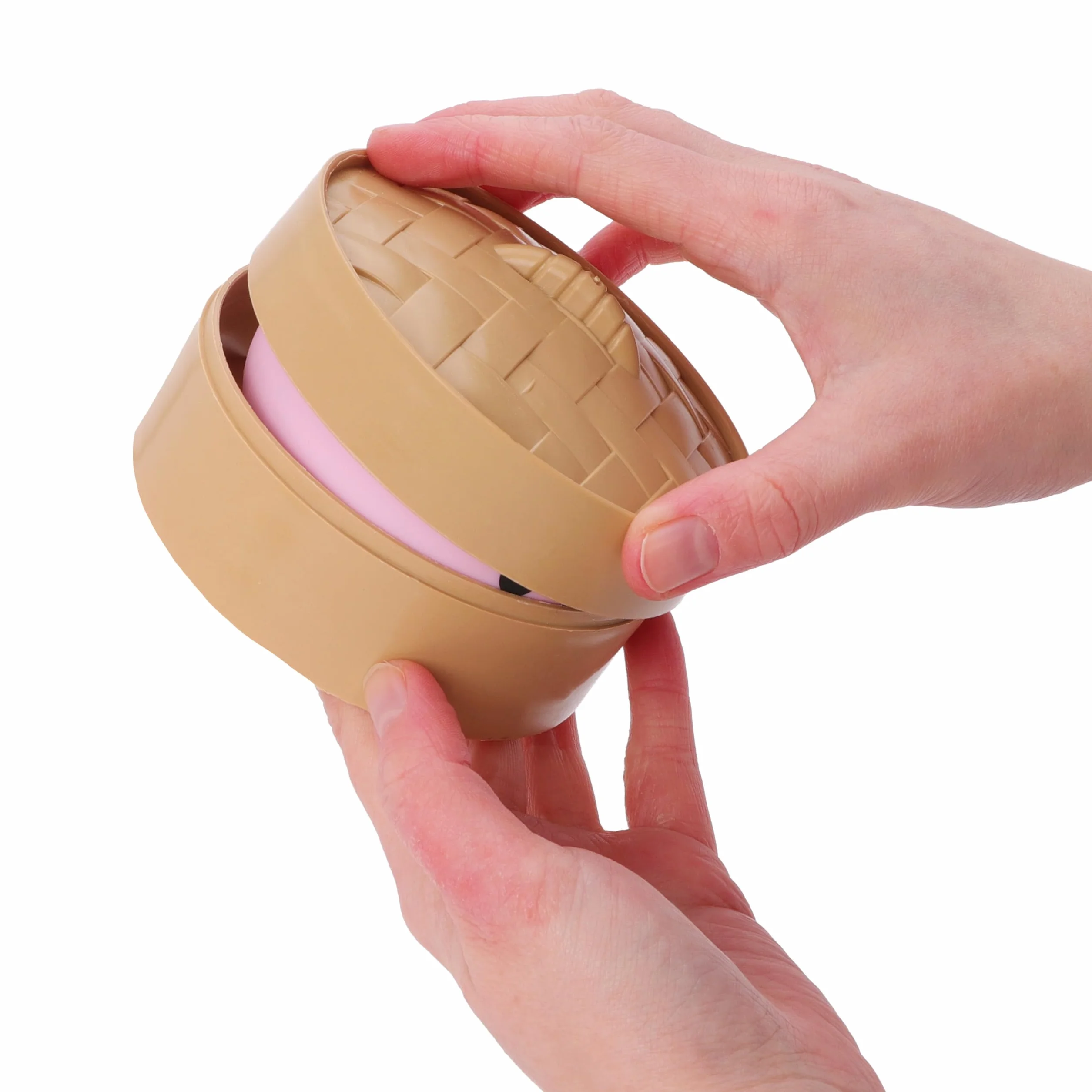 Toyland Bourrelette Bao Squishy Vapeur en Plastique - Jouet Anti-Stress pour Enfants dès 3 Ans