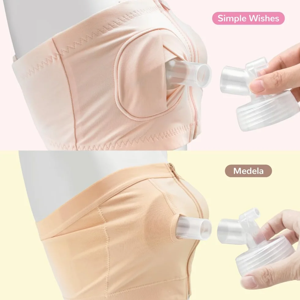 Maymom connecteurs à col large 2 pièces compatibles Spectra S1 S2 Medela PersonalFit Pumpin Pal Lansinoh MyFit Crater