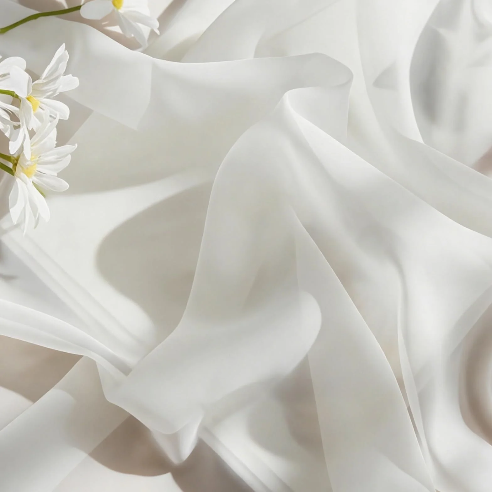 LONGCAO Rideaux Transparents 100 x 120 cm Lin Décorations Vitrée Chambre Blanc