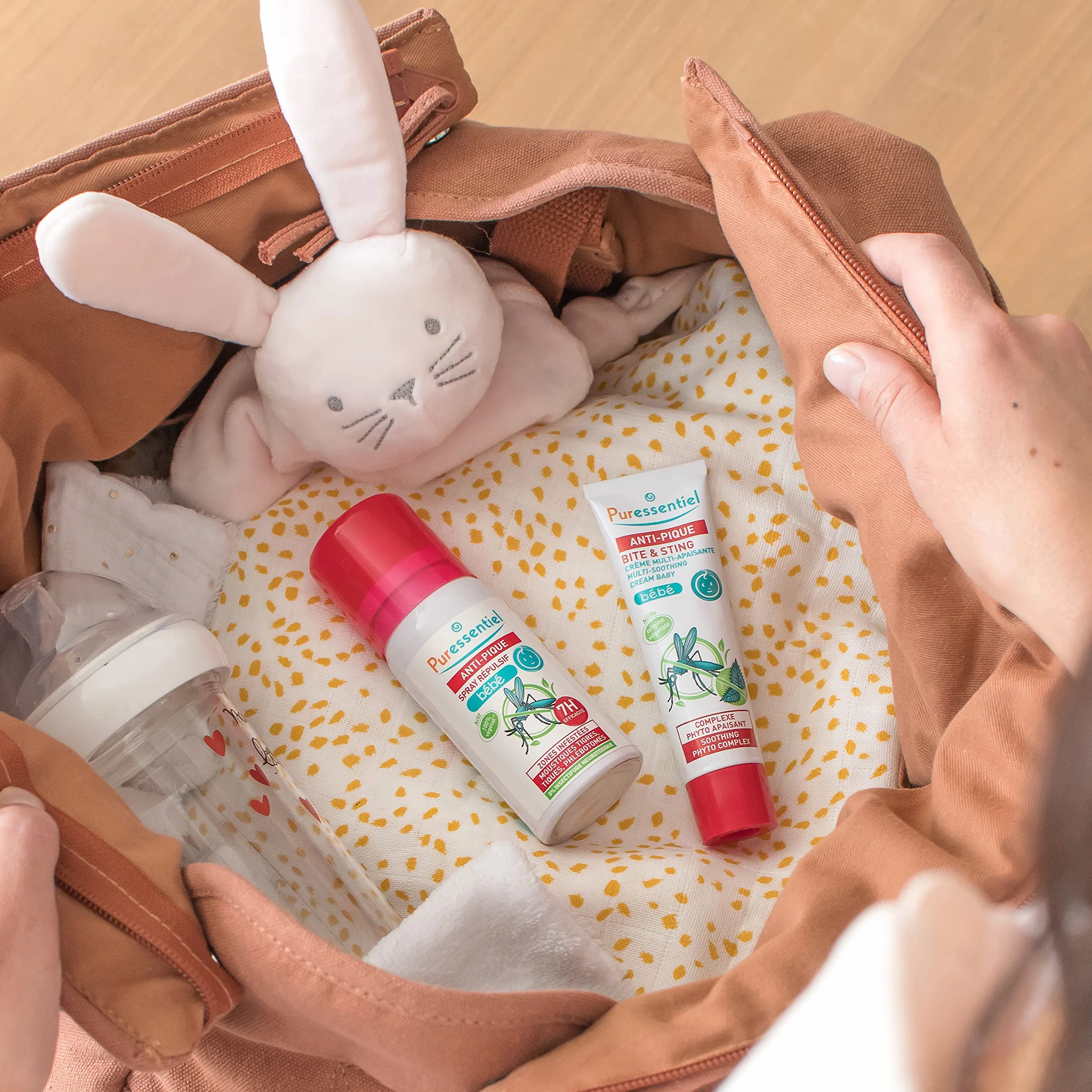 Puressentiel Crème Multi-Apaisante Bébé Anti-Pique 30 ml - Piqûres d'insectes, végétaux - 100% naturel