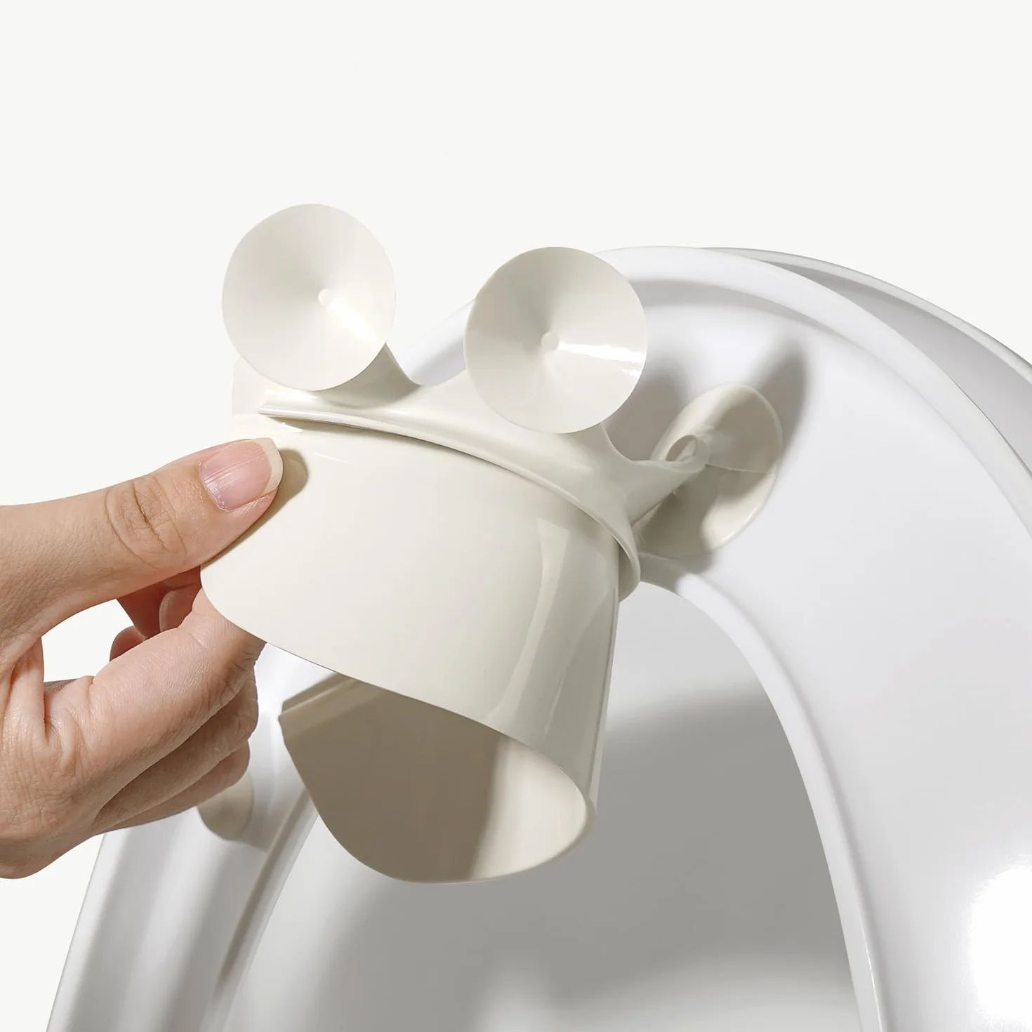 2 Déflecteurs D'Urine Toilettes avec Ventouse Protection Anneau Réutilisable Accessoires Entraînement Enfants
