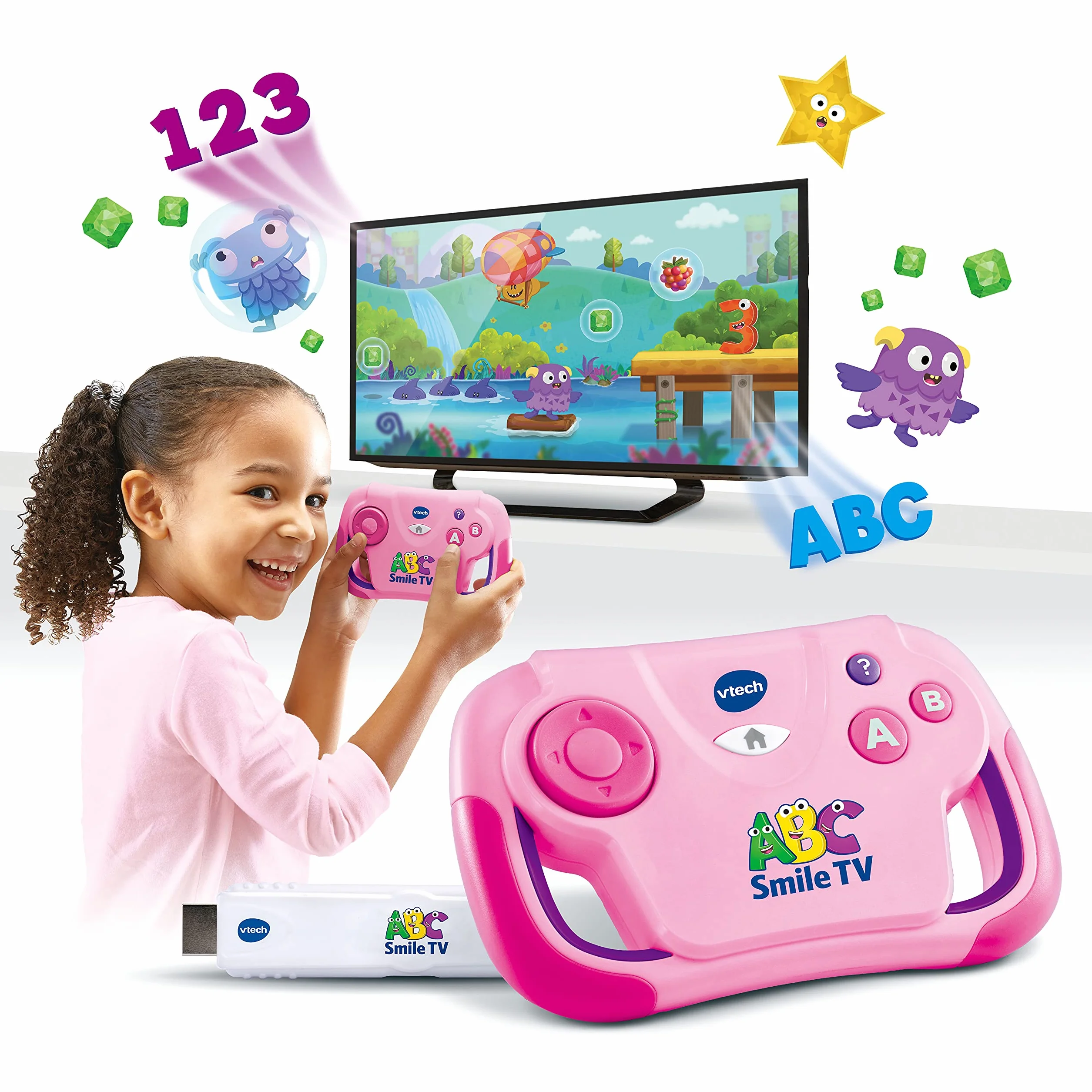 VTech ABC Smile TV Rose