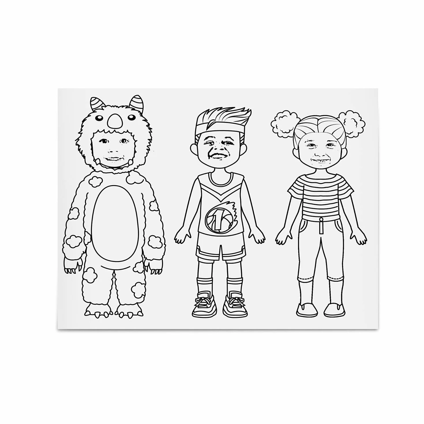 VTech KidiZoom Print Cam Papier Thermique Autocollant Blanc Accessoire Appareil Photo Enfant Impression Instantanée Pack 5 Bobines Cadeau Enfant Dès 5 Ans