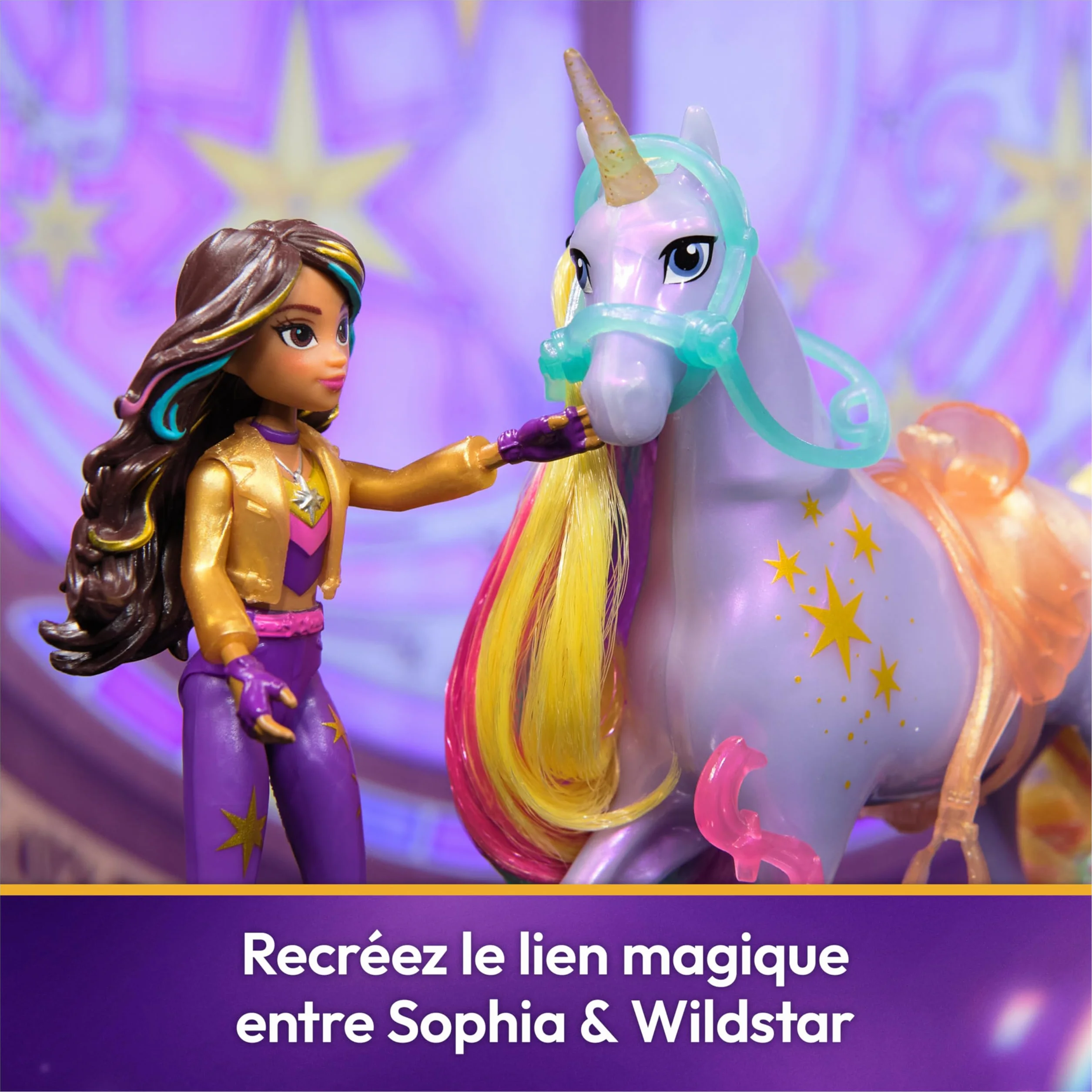 Unicorn Academy L'Ecole des Licornes Licorne Wildstar Poupée Sophia Jouet Enfant 4 Ans