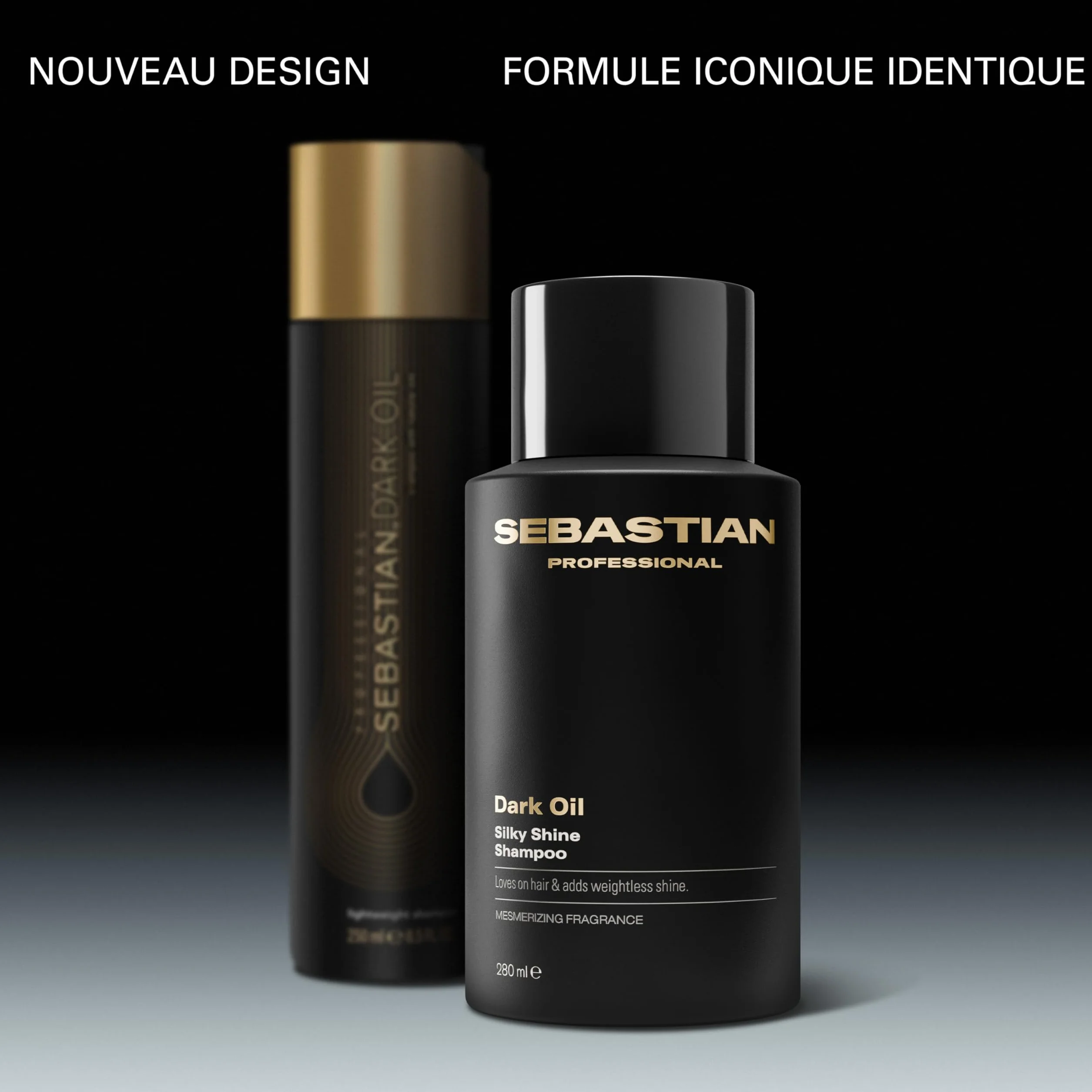Sebastian Professional Dark Oil Shampoing brillance et lissage professionnel
