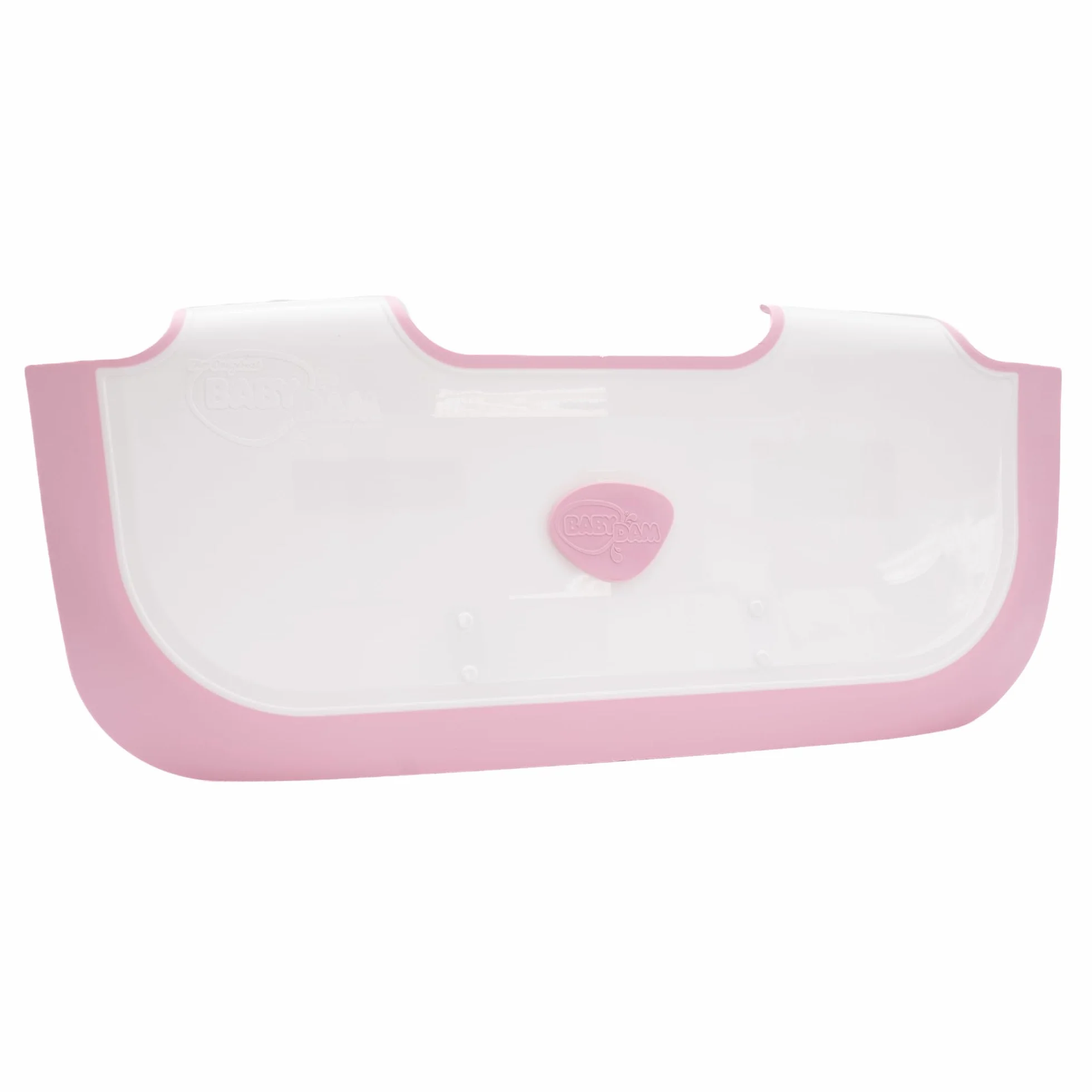 BABYDAM Réducteur de Baignoire Bébé Blanc Rose
