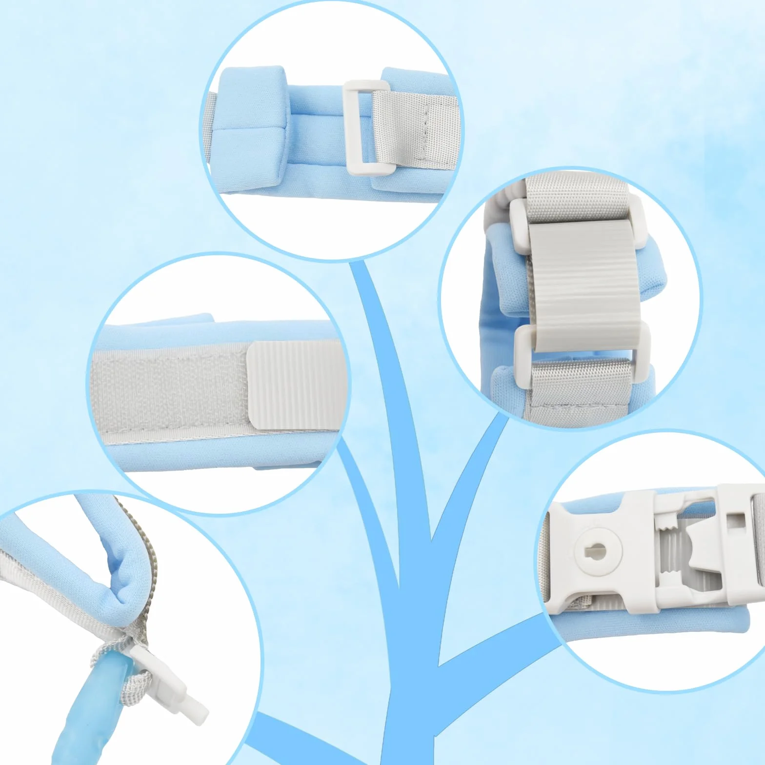 Bracelet anti-perte bébé enfant avec clip de verrouillage cordon 1,5 m sécurité antivol bagages