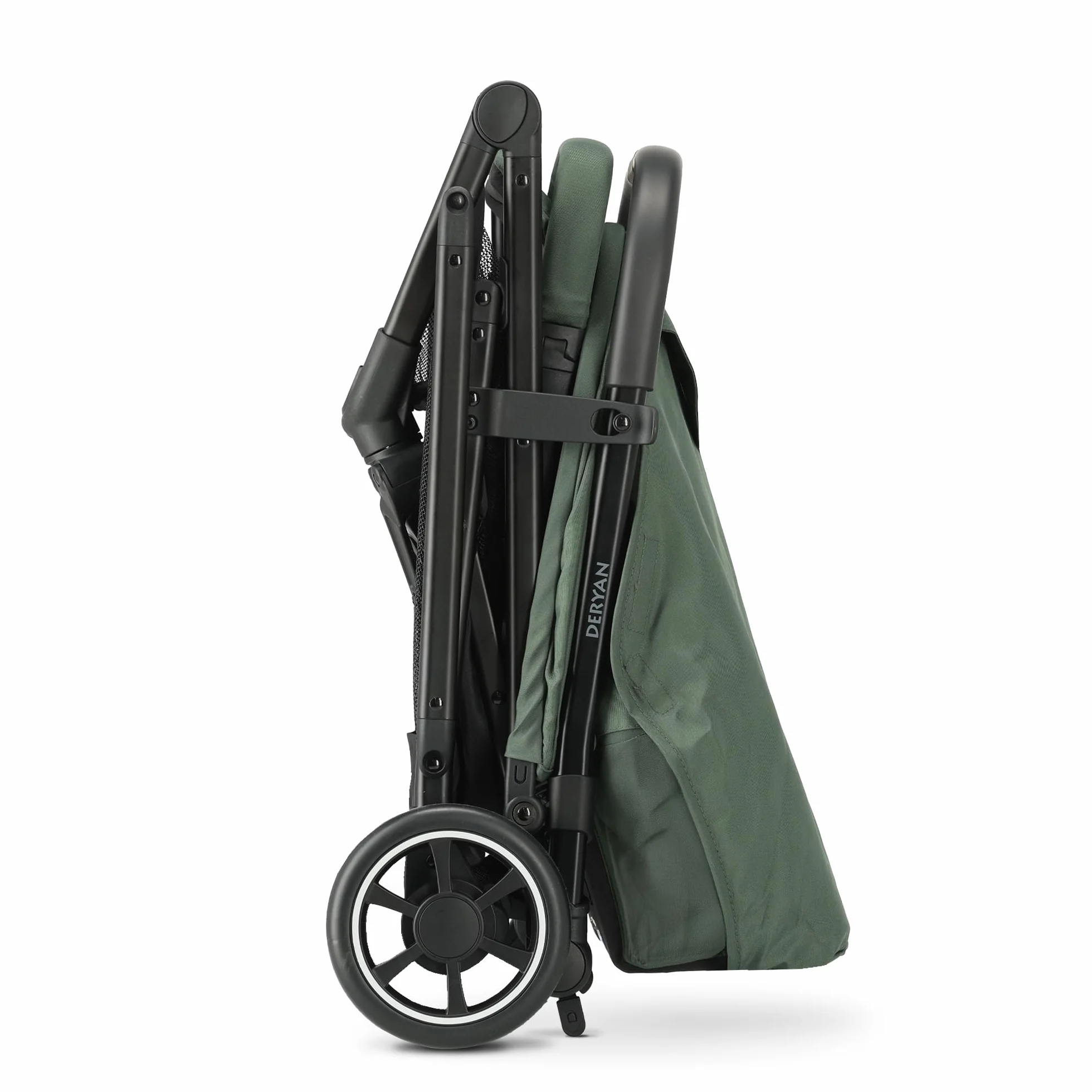 Deryan Easy2 Poussette Canne Bébé Légère Compacte 0-4 ans 7.8 kg Pliage une main UPF 50+ Vert