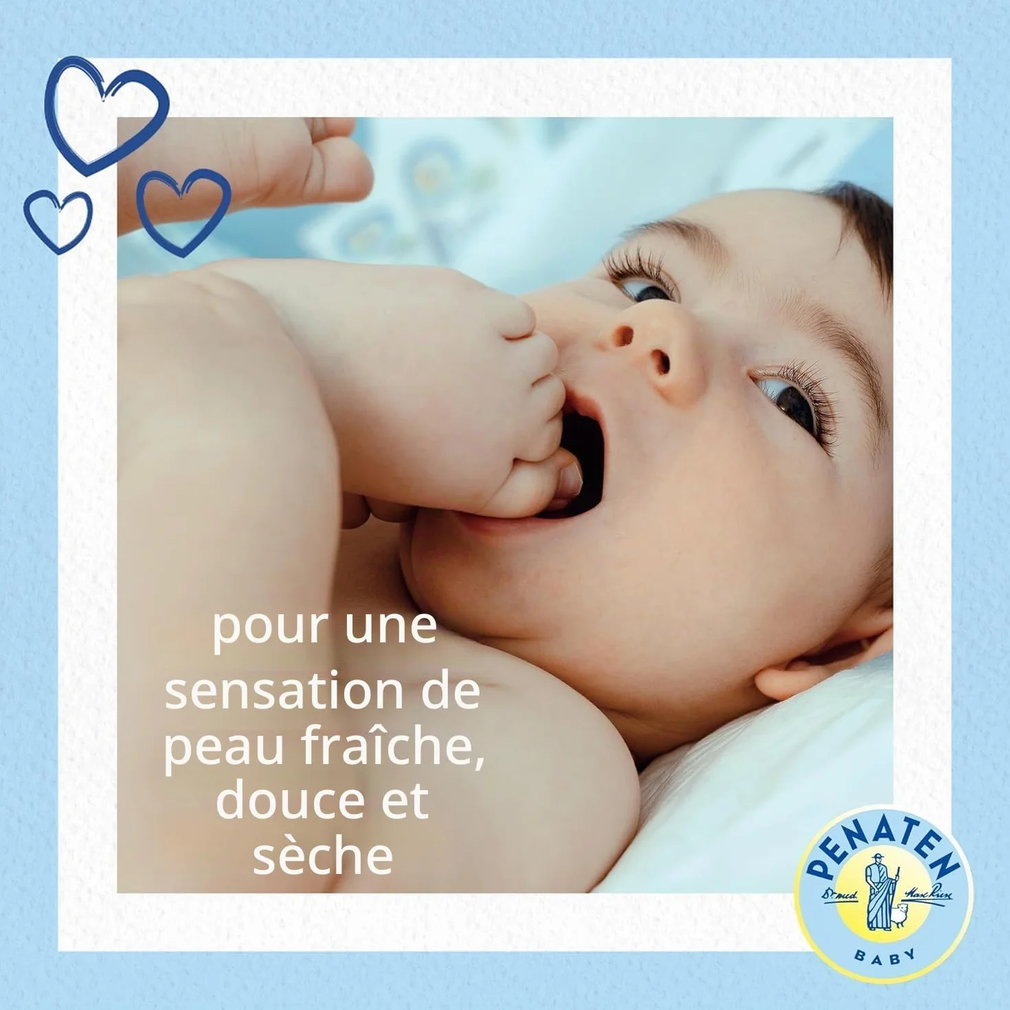 Penaten Poudre naturelle pour bébé aloe vera vitamine E 100 g