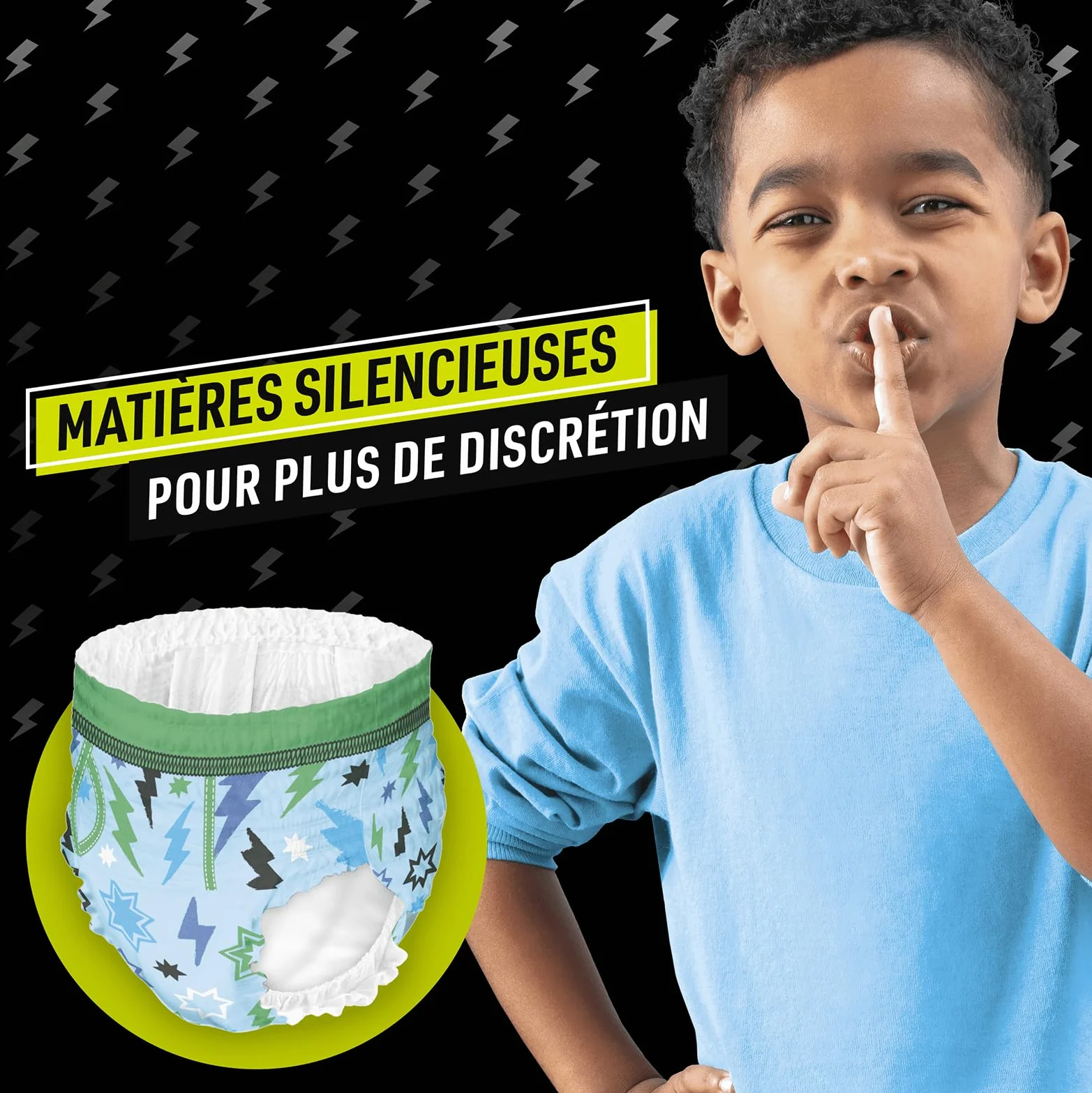 Pampers Ninjamas Pyjama Pants Garçon 60 Sous-Vêtements de nuit Absorbants 4-7 Ans 17-30kg Protection Maximale Contre Les Fuites