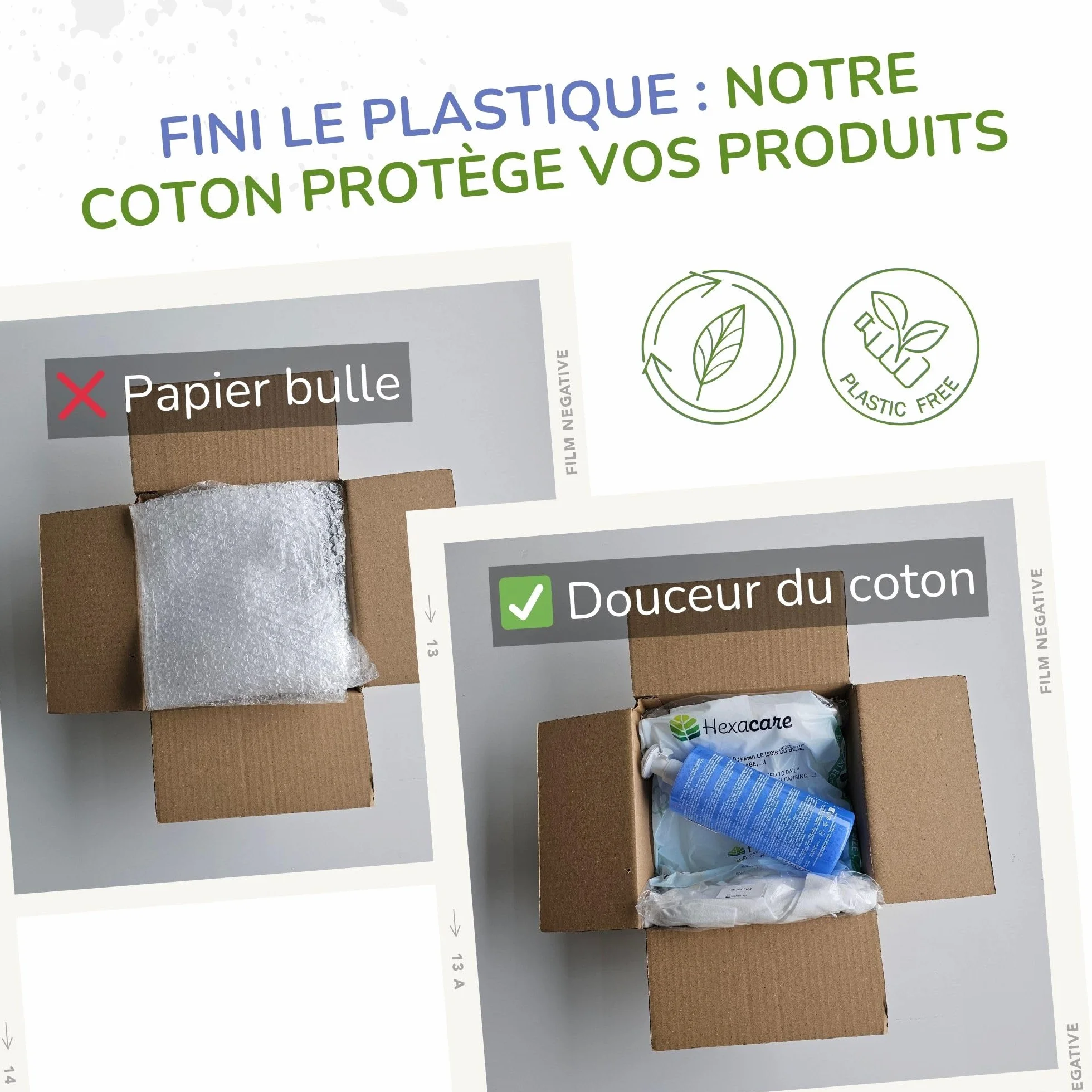 Pack Eau Nettoyante Bébé 1L 600 coton 8x10cm Visage Corps