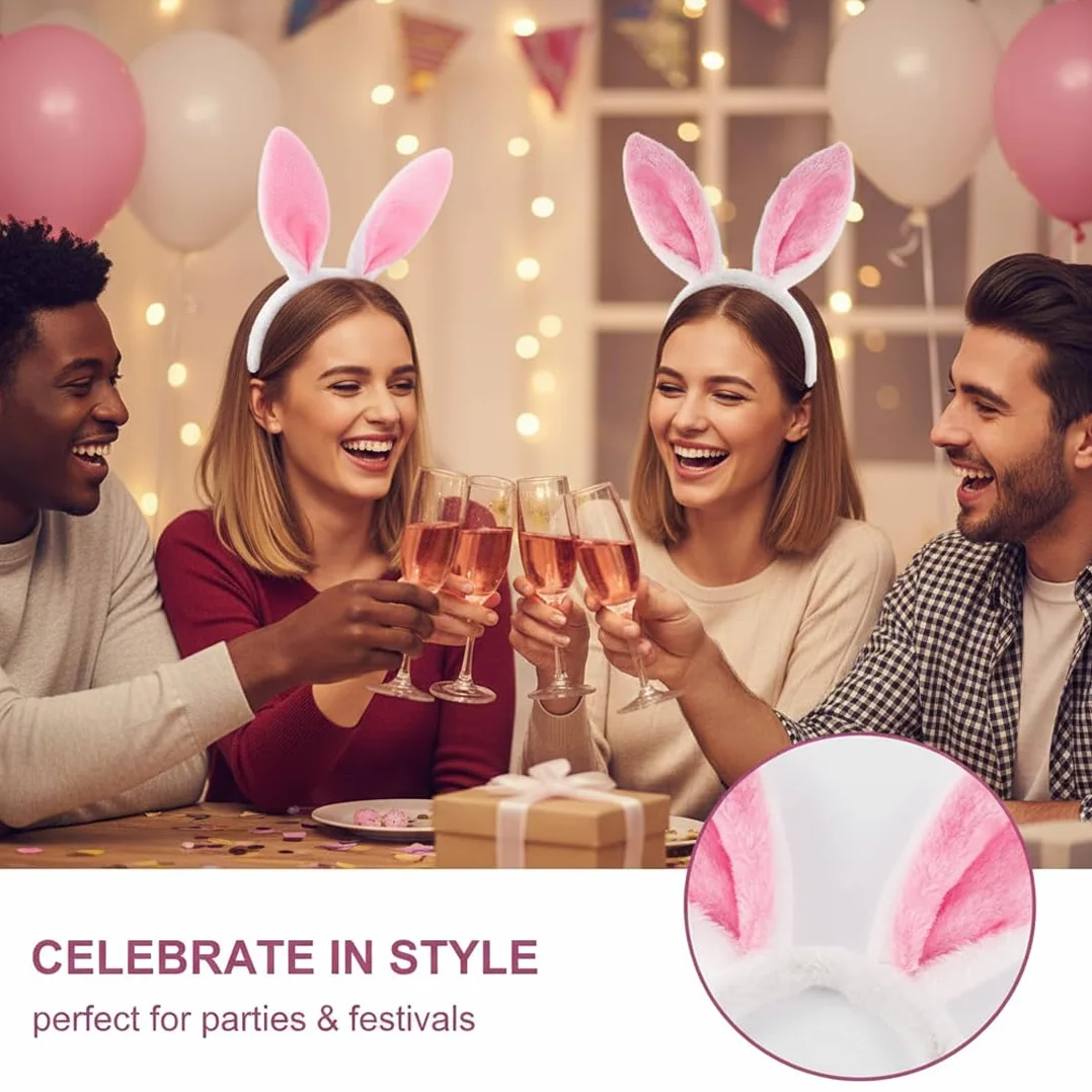 Serre-tête Lapin Pâques Accessoire Carnaval Fêtes Célébrations
