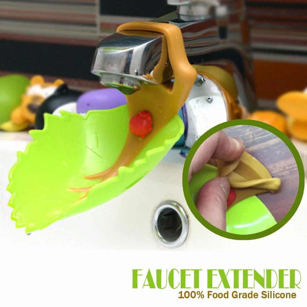 Robinet Extender Sink Poignée Extender pour Enfants Bébé 2 Pièces